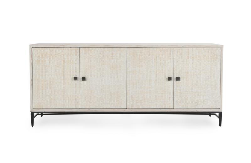 Beatrice - 4 Door Sideboard - White