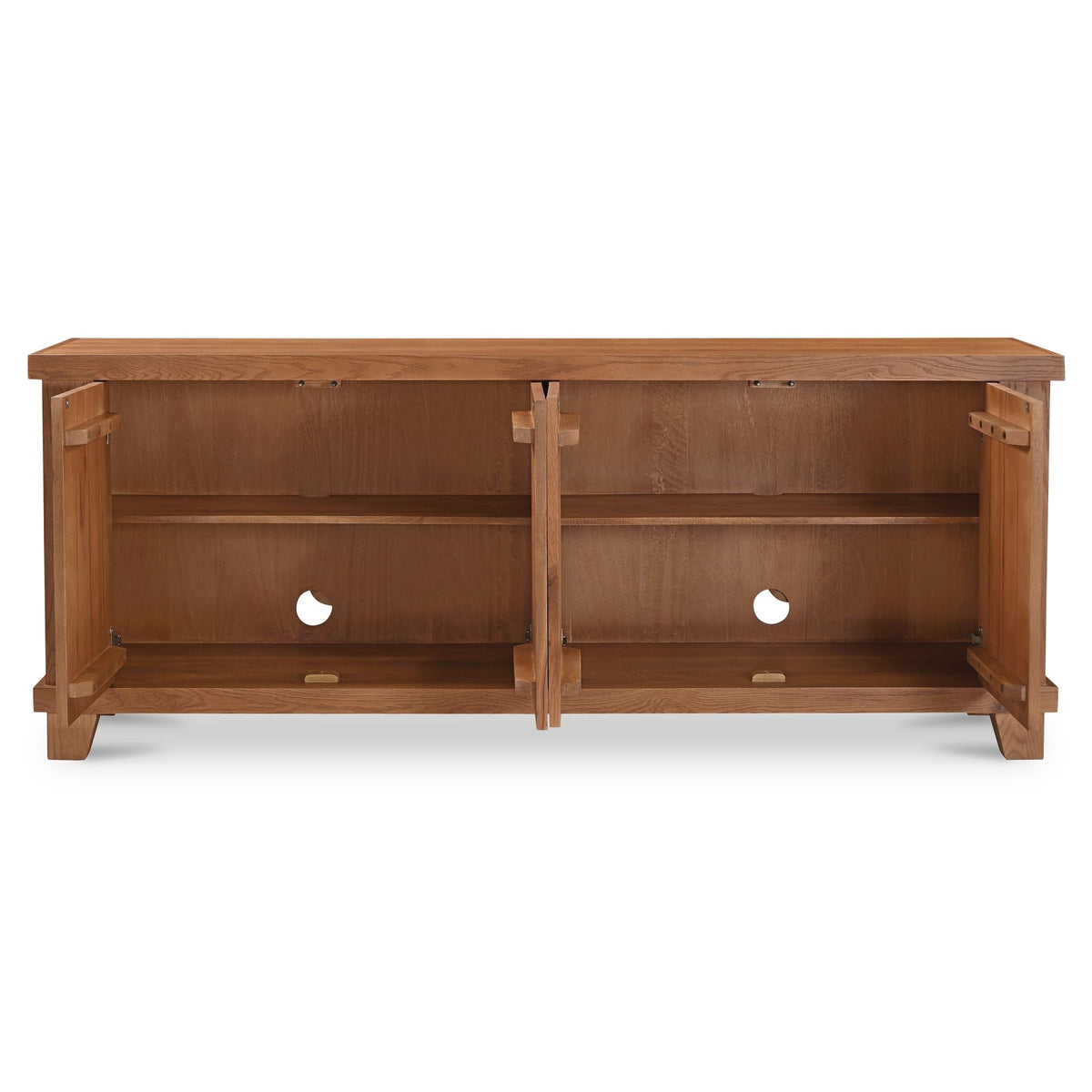 Enya - Sideboard - Red / Oak