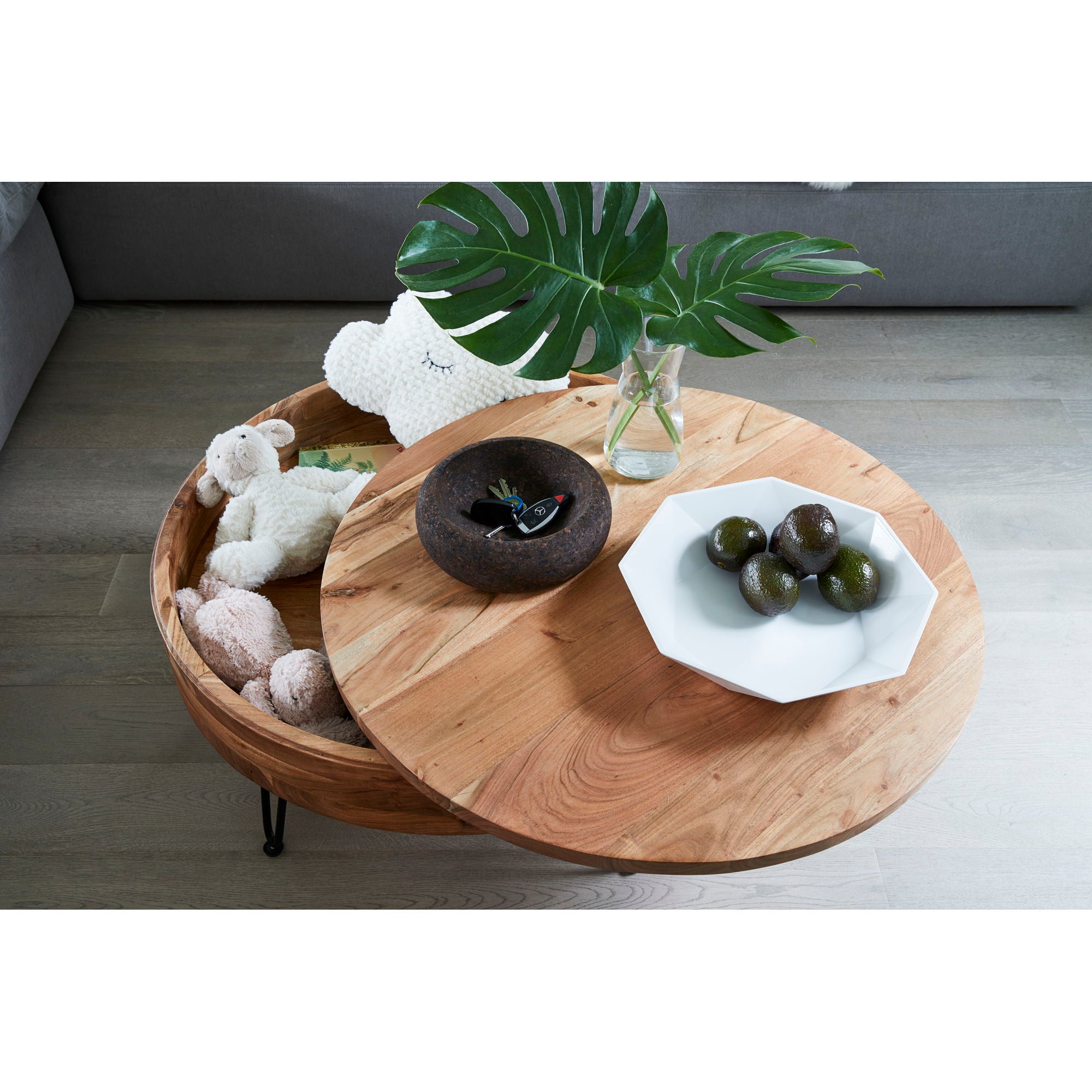 Privado - Storage Coffee Table - Natural