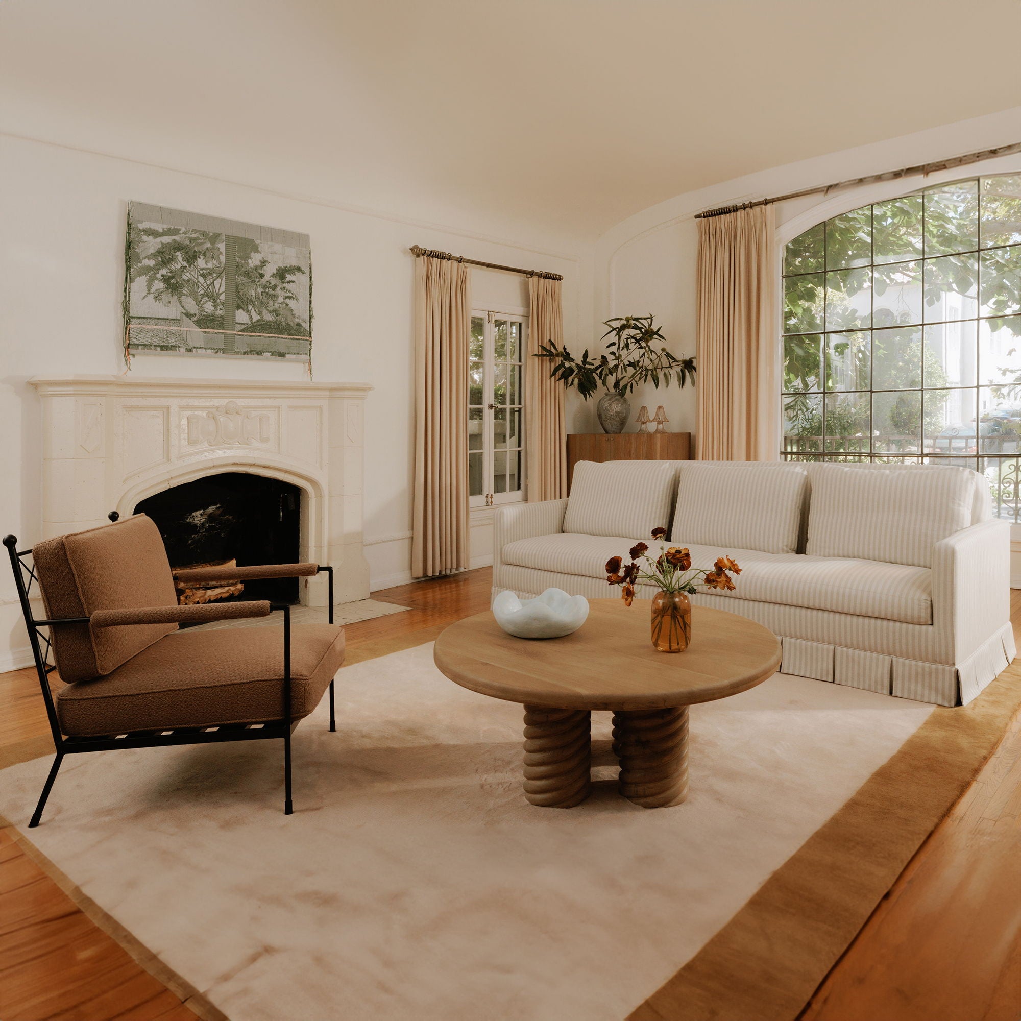 Pellicano - Sofa - Beige Stripe