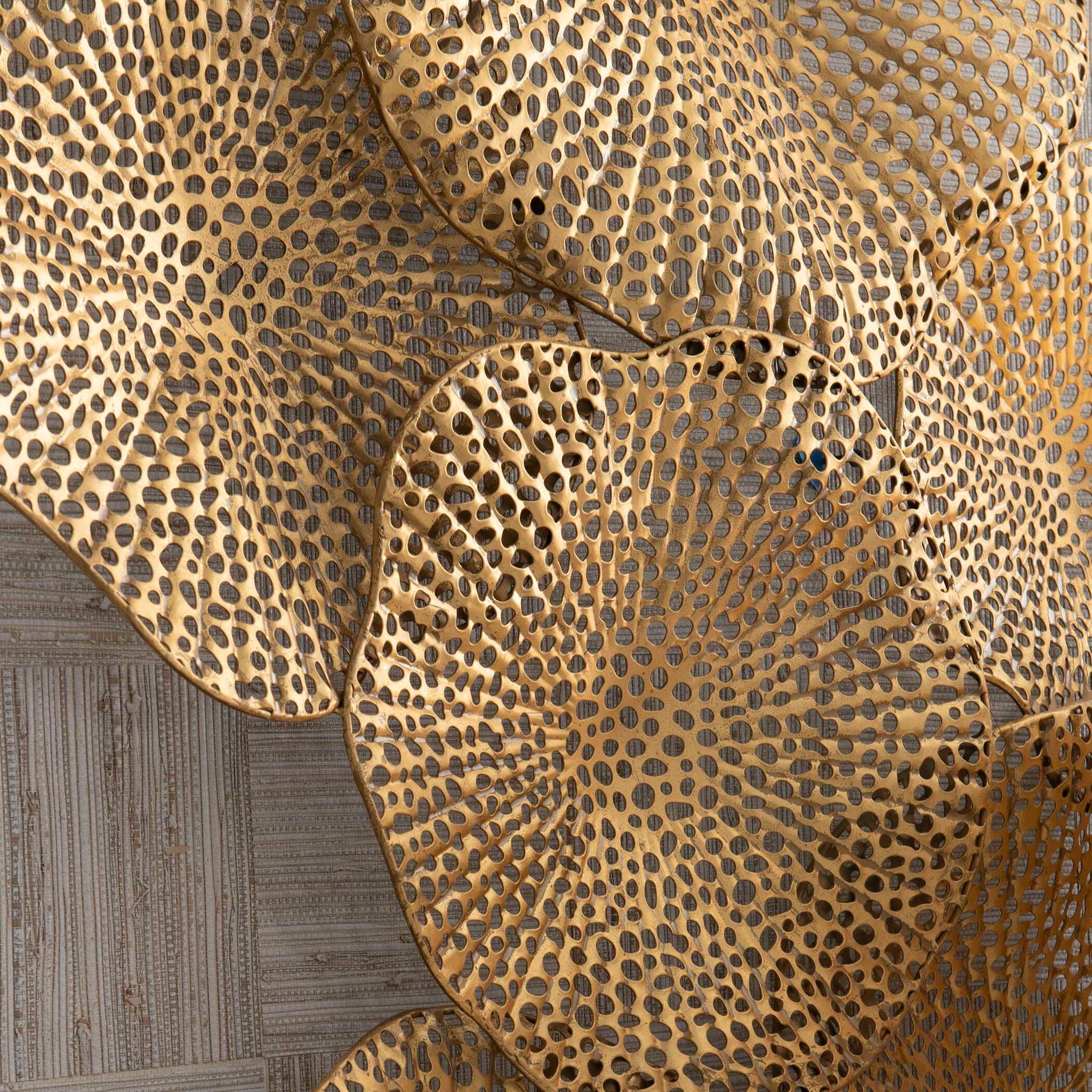Ripley - Gold Metal Wall Art
