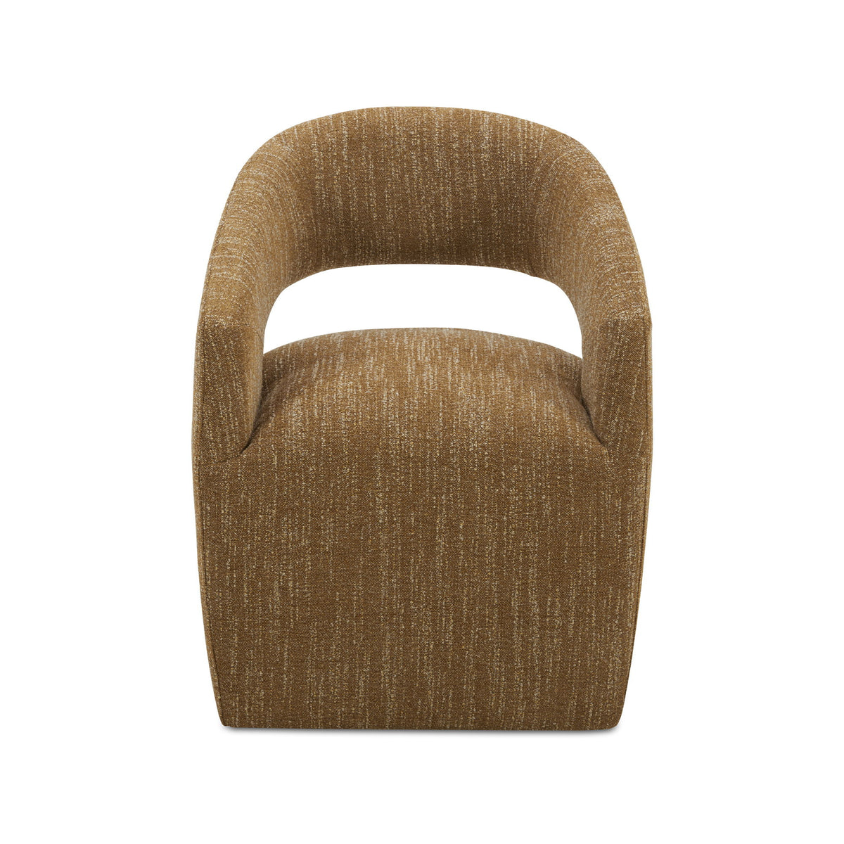 Barrow - Rolling Dining Chair - Amber Glow / Yellow