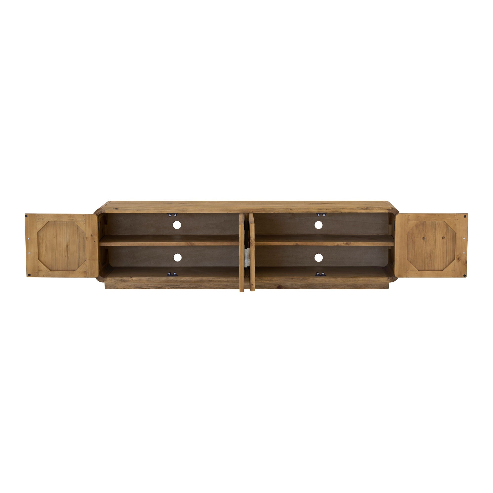 Monterey - Media Cabinet - Rustic Blonde
