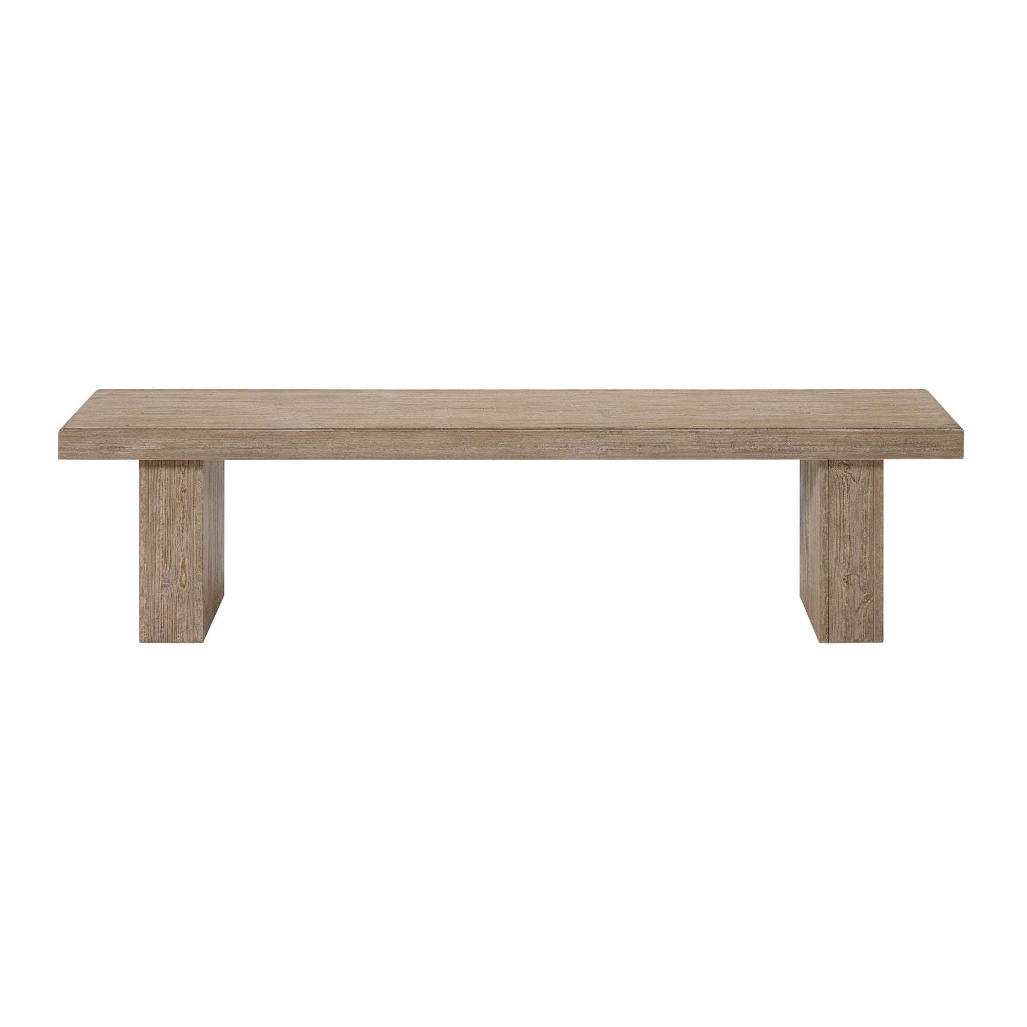 Nash - Backless Bench - Weathered Sand