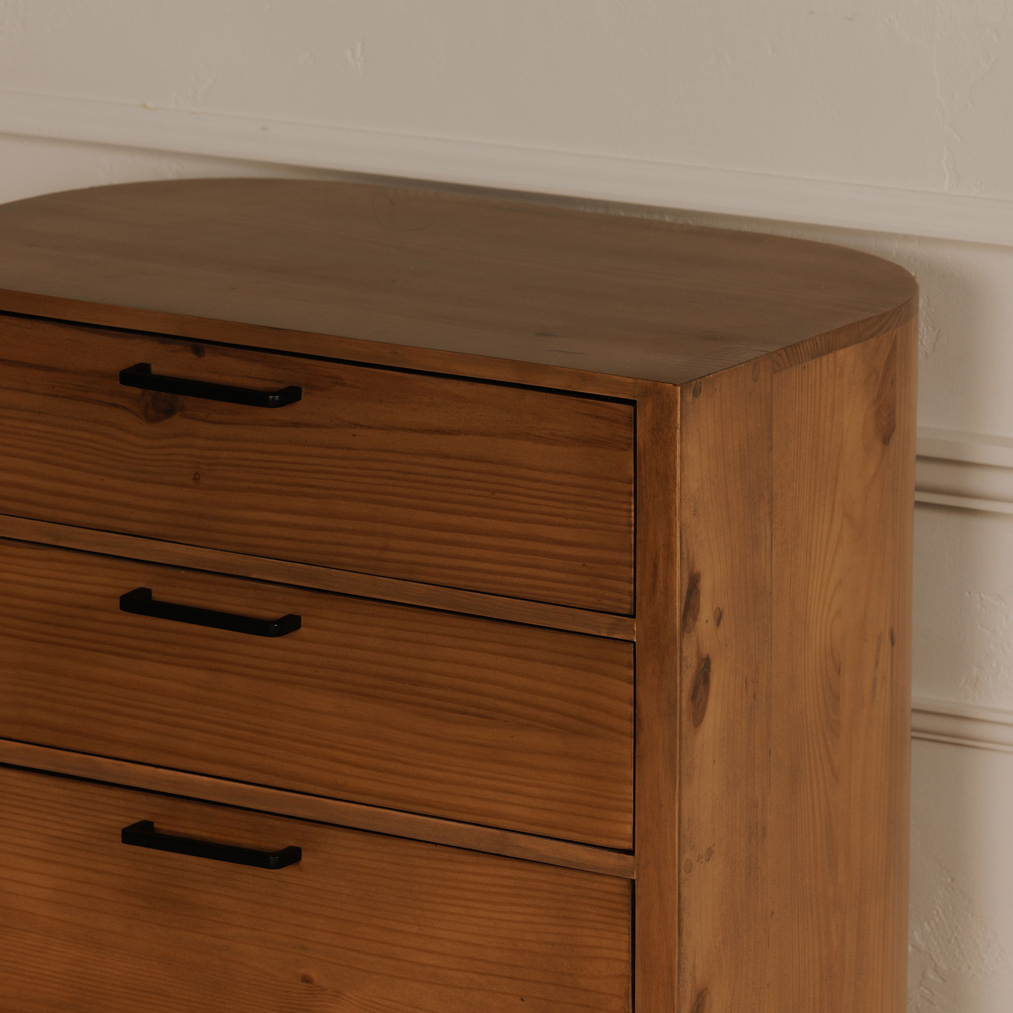 Lachlan - 4 Drawer Chest - Brown