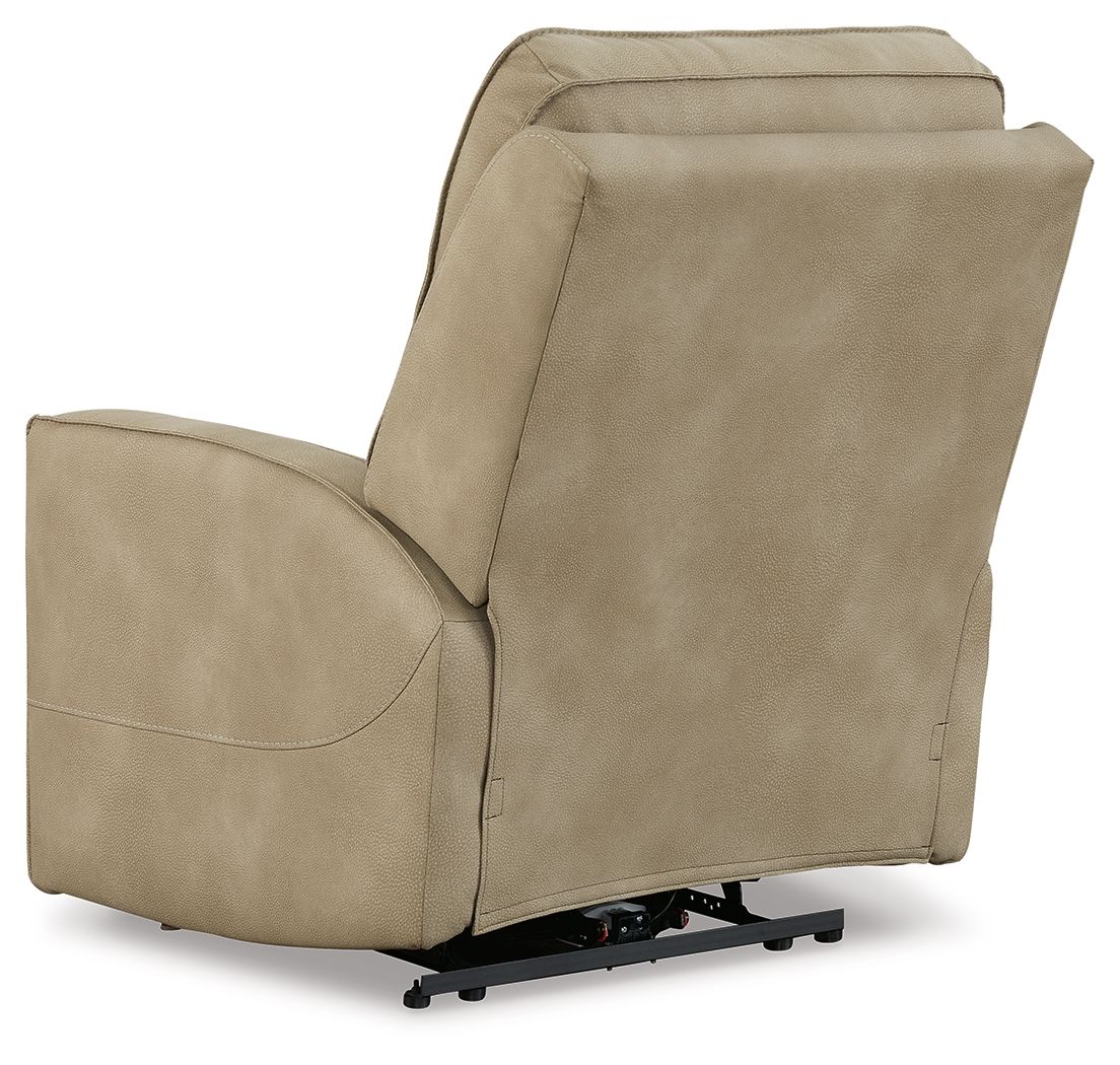 Next-gen Durapella - Sand - Power Recliner / Adj Headrest - Fabric