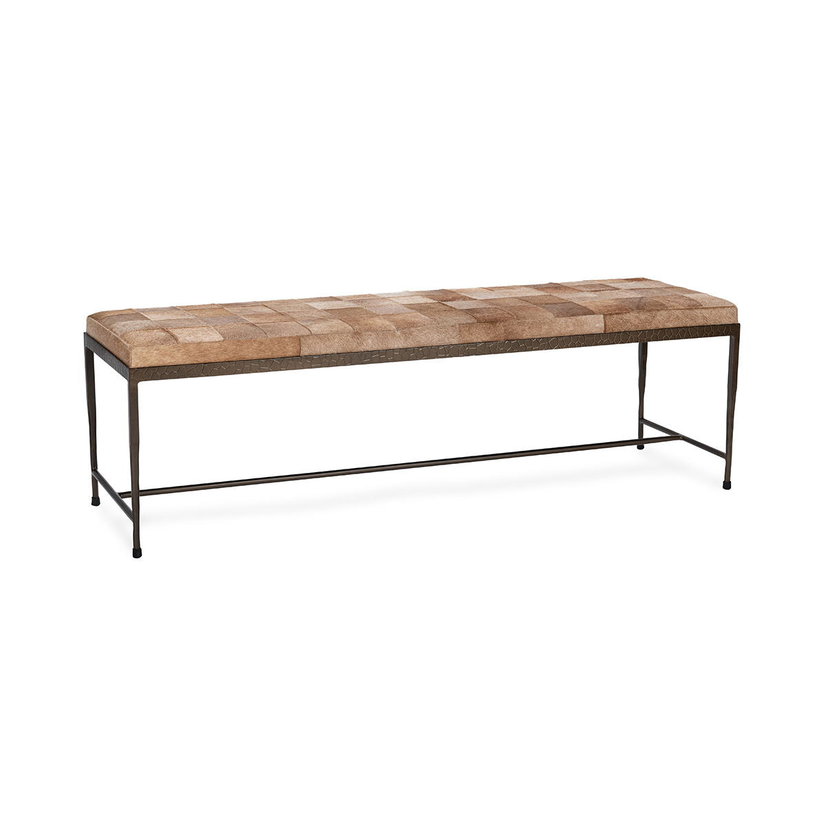 Achen - Hide 60" Bench