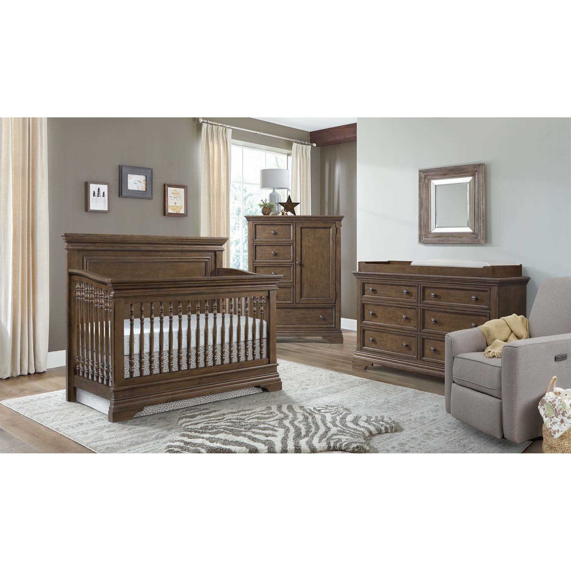 Olivia - Flat Top Convertible Crib