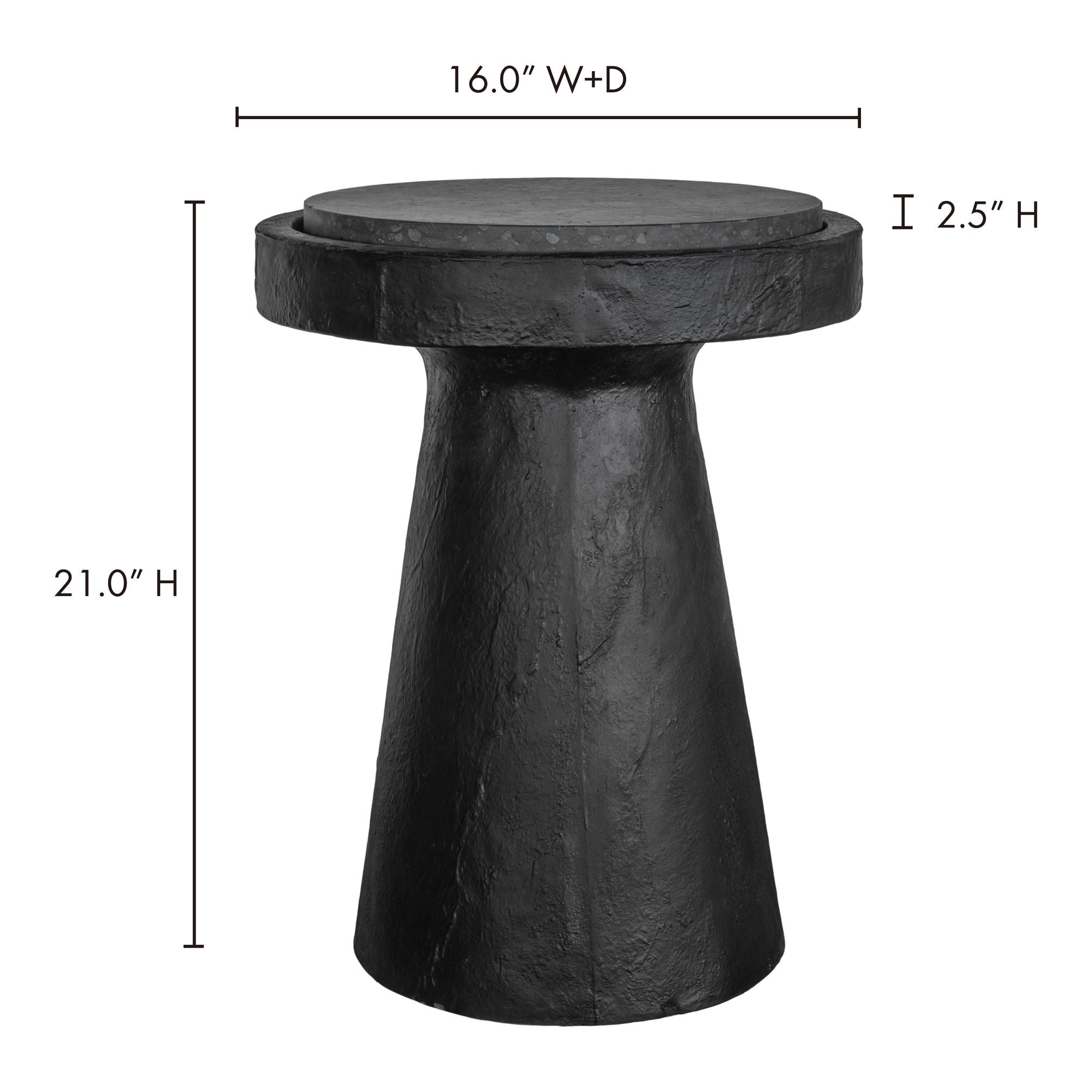 Book - Accent Table - Black