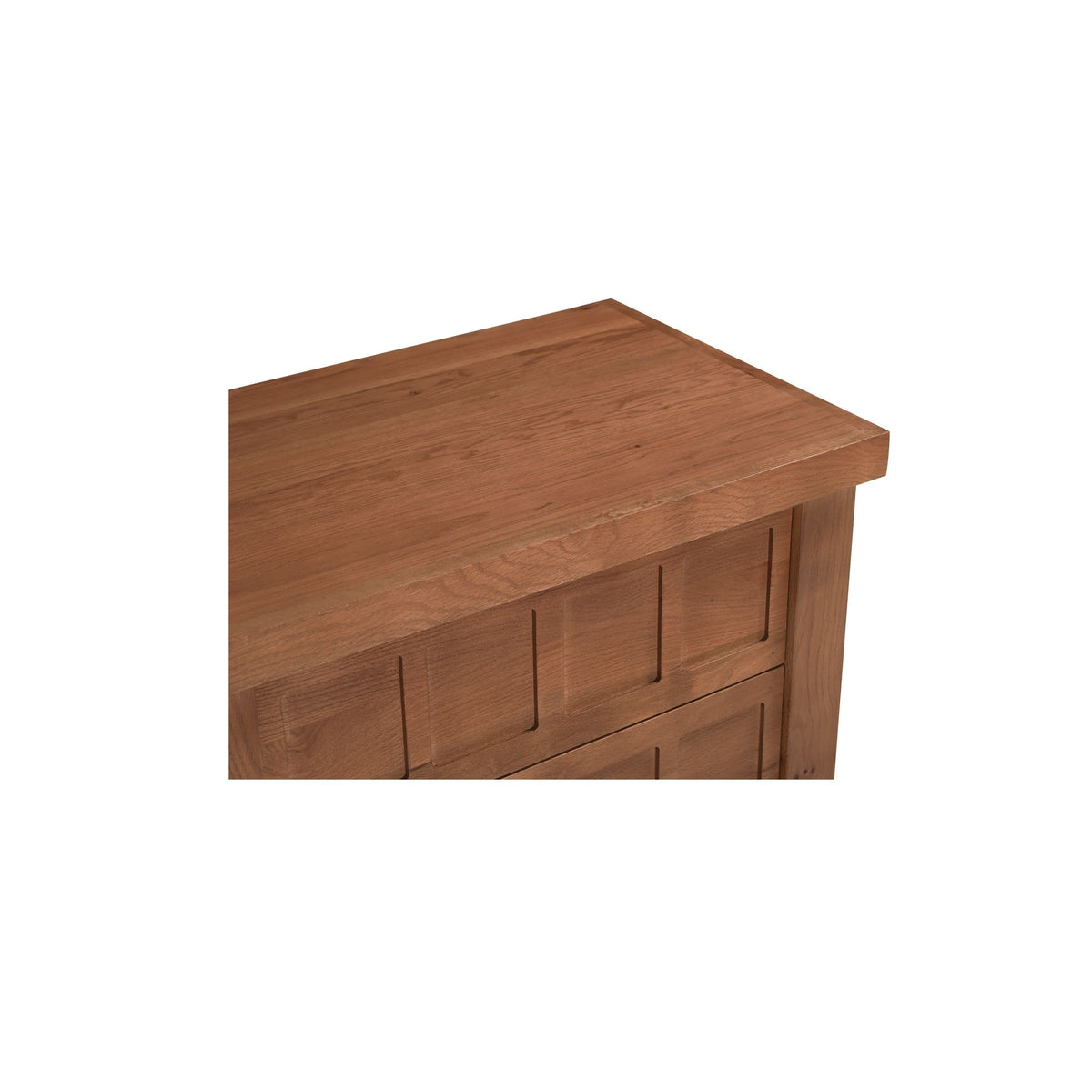 Enya - Nightstand - Red / Oak
