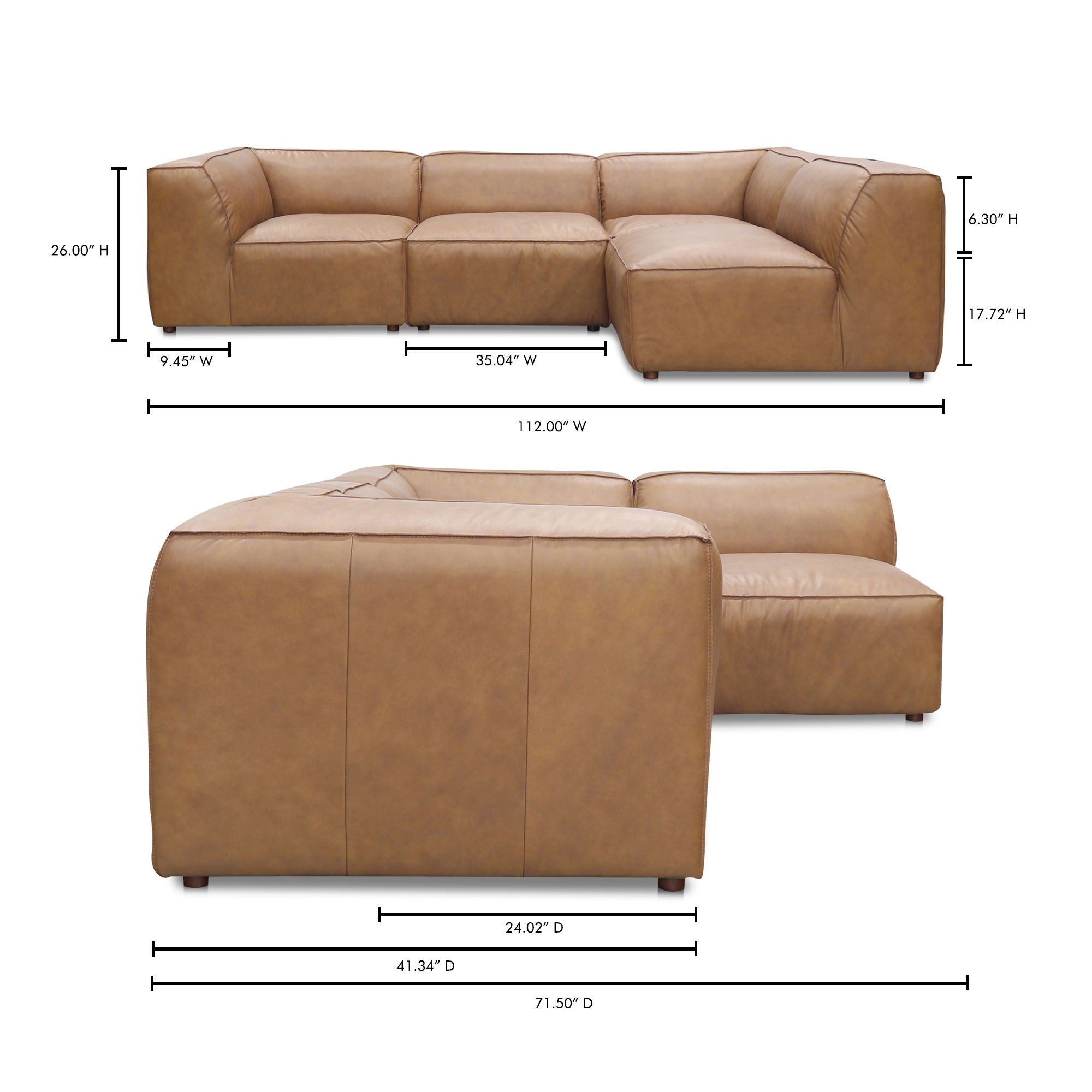 Form - Signature Modular Sectional - Tan