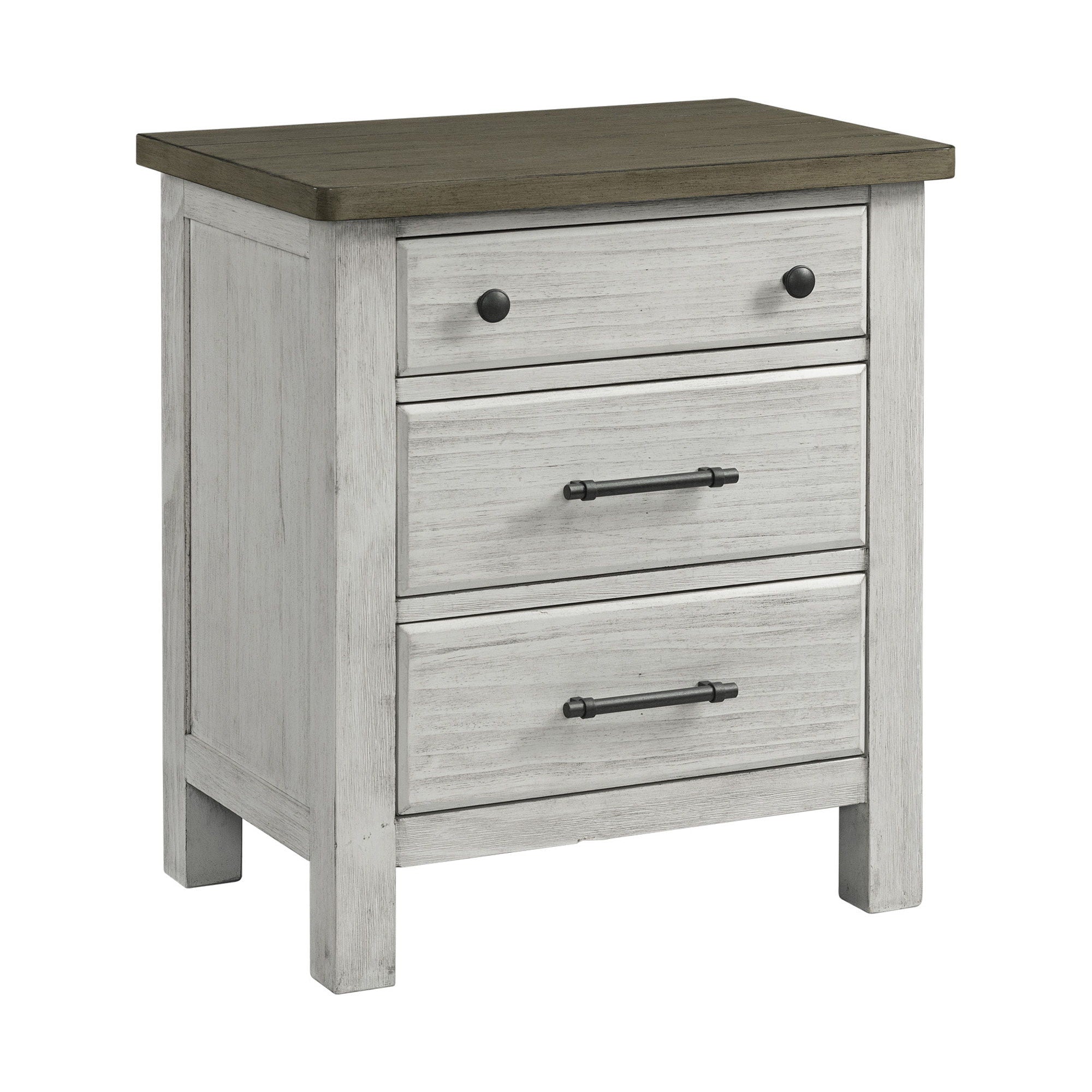Timber Ridge - Nightstand - Weathered Washed Sierra