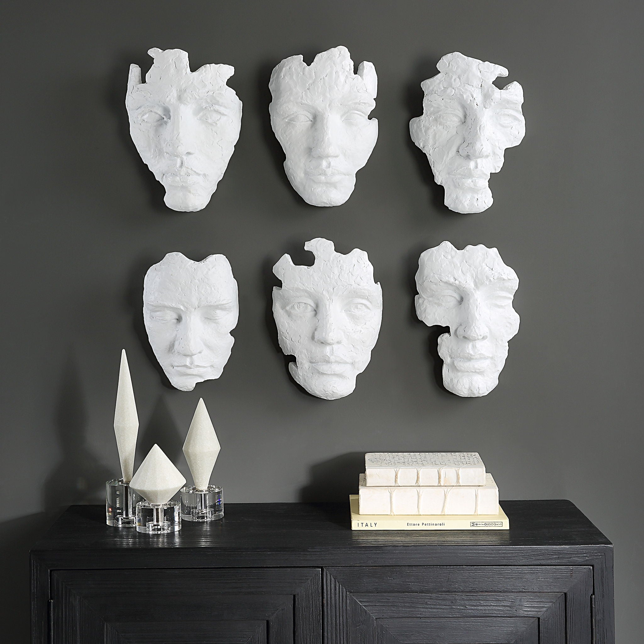 Self-Portrait - Mask Wall Decor (Set of 6)