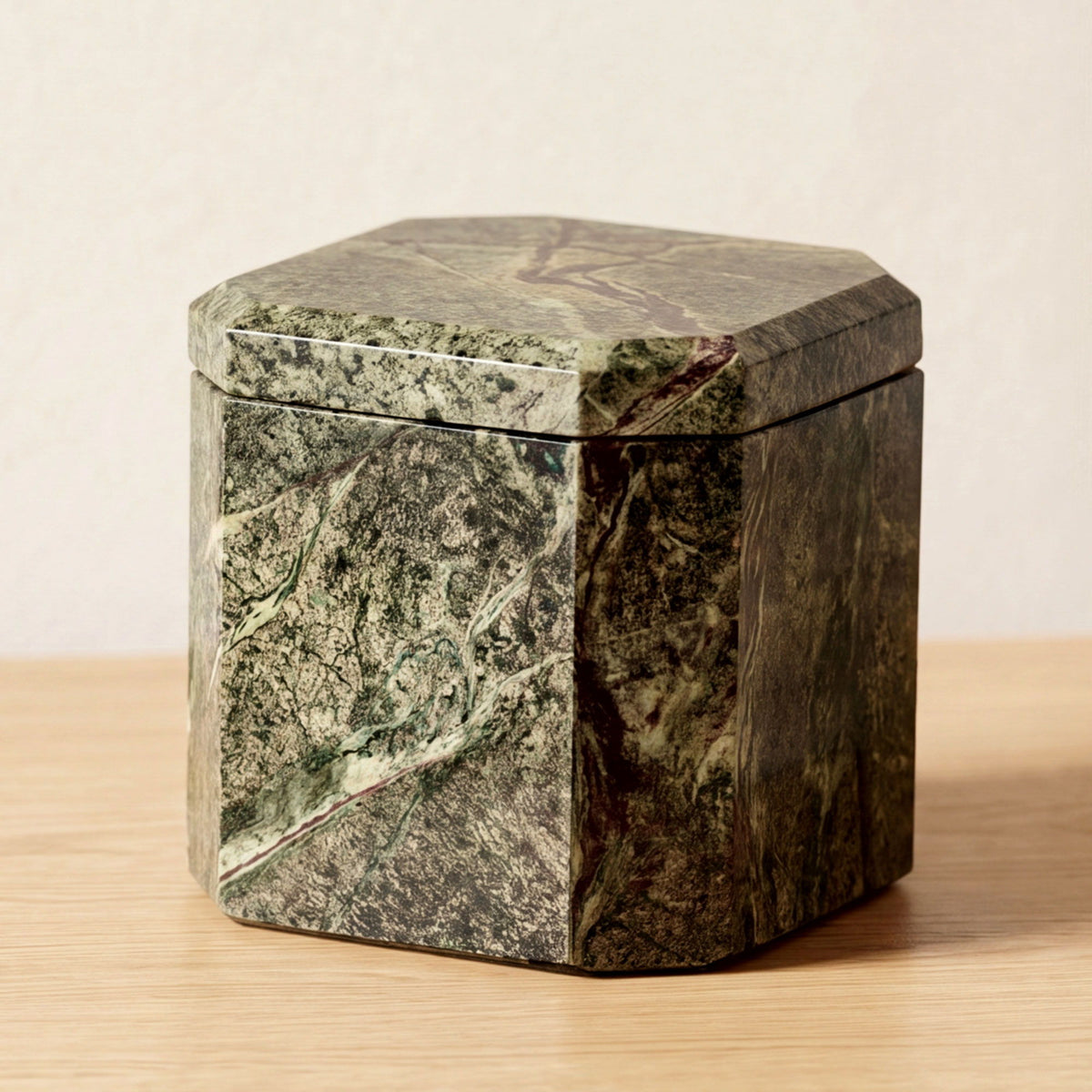 Forli - Marble Box - Rainforest Green