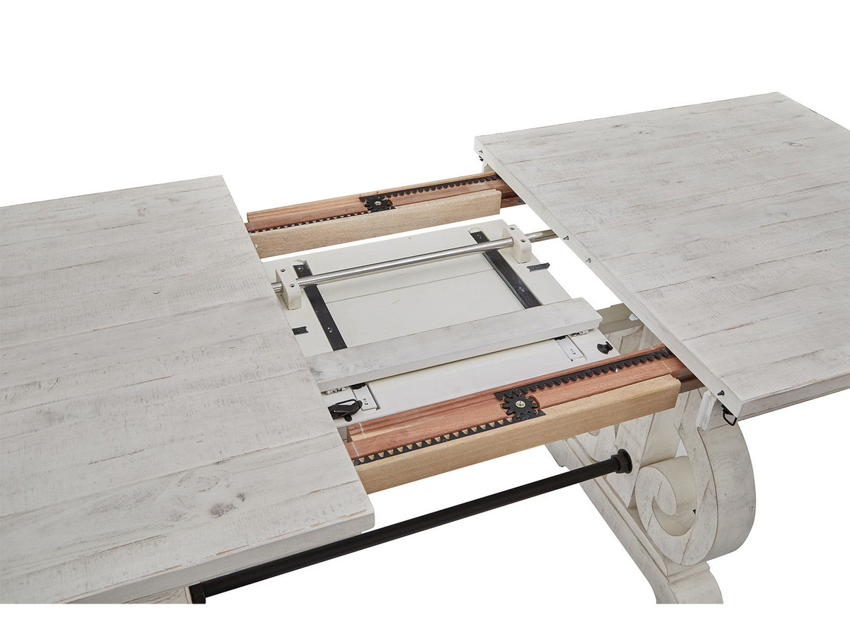 Bronwyn - Rectangular Counter Dining Table - Alabaster