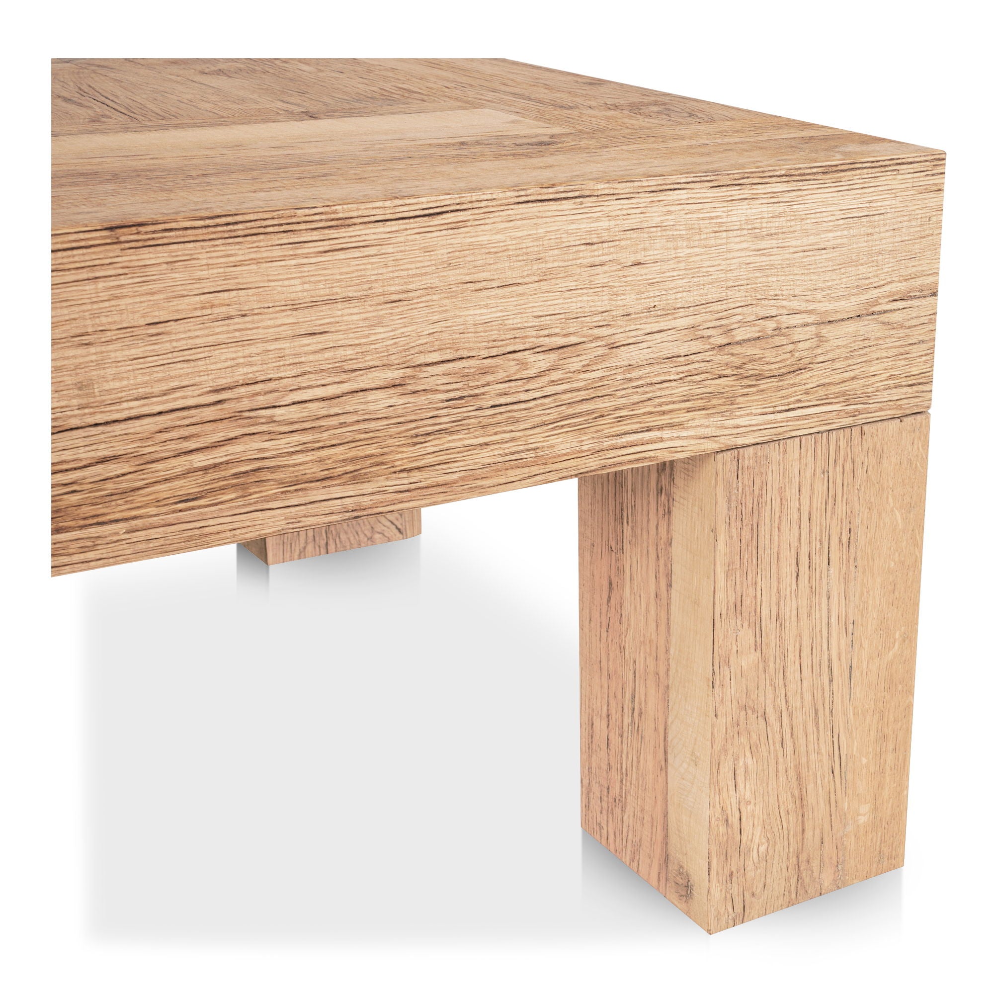 Evander - Rectangle Coffee Table - Aged Oak