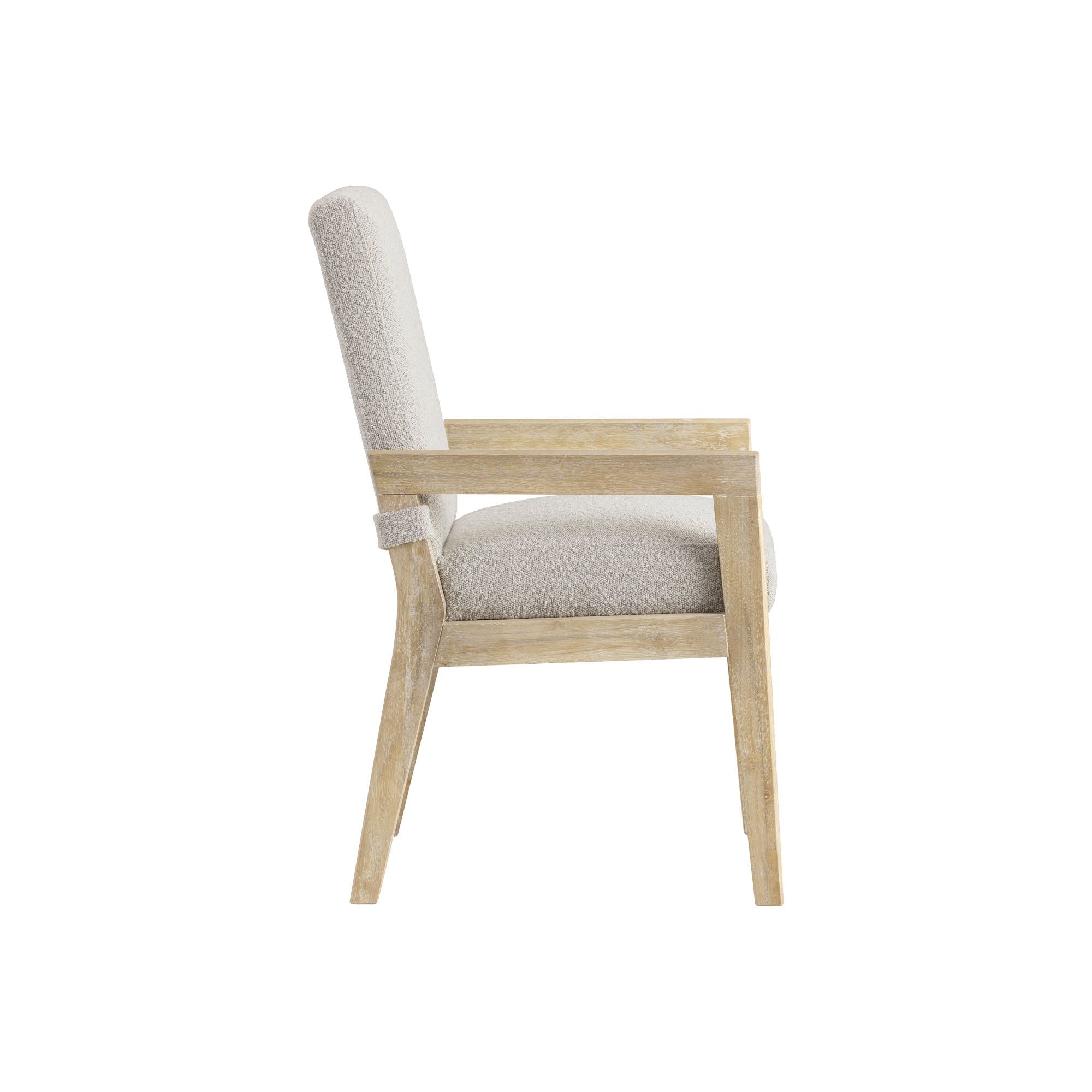 Arcadia - Upholstered Arm Chair - Antique Oak