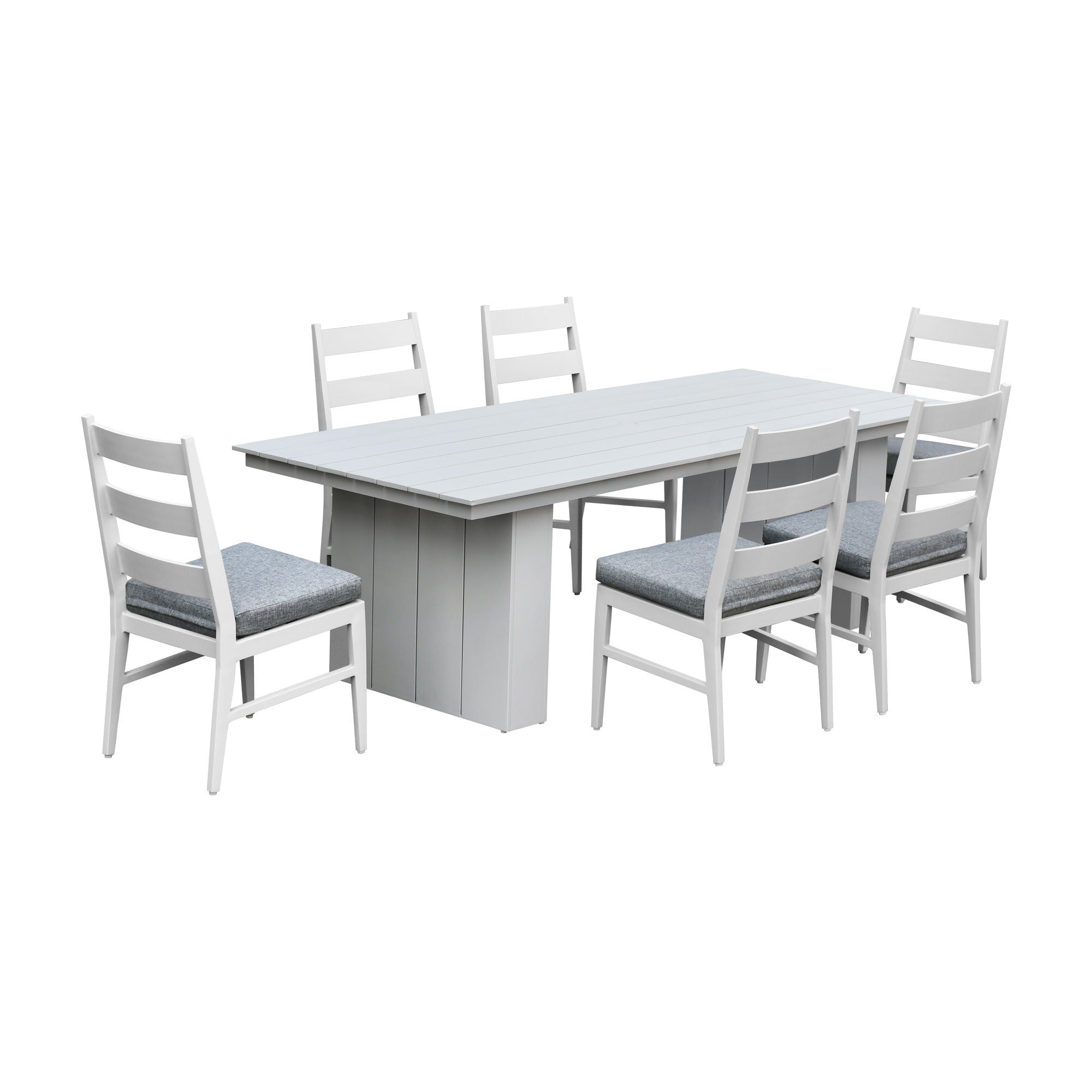 Nash - Outdoor Dining Panel Side Chair - Buff