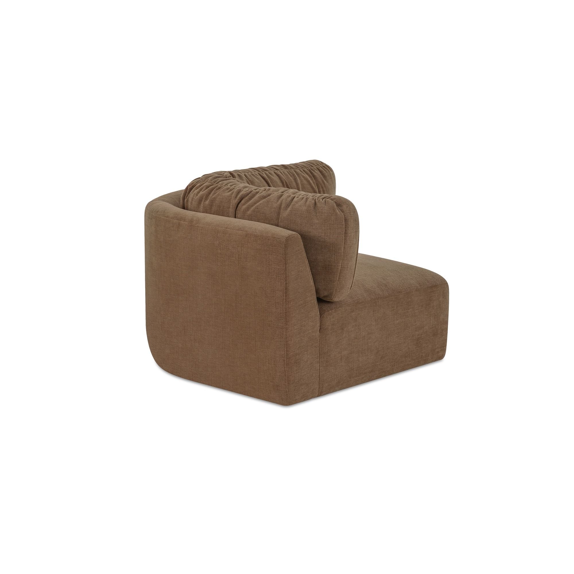 Matina - Corner Chair - Taupe