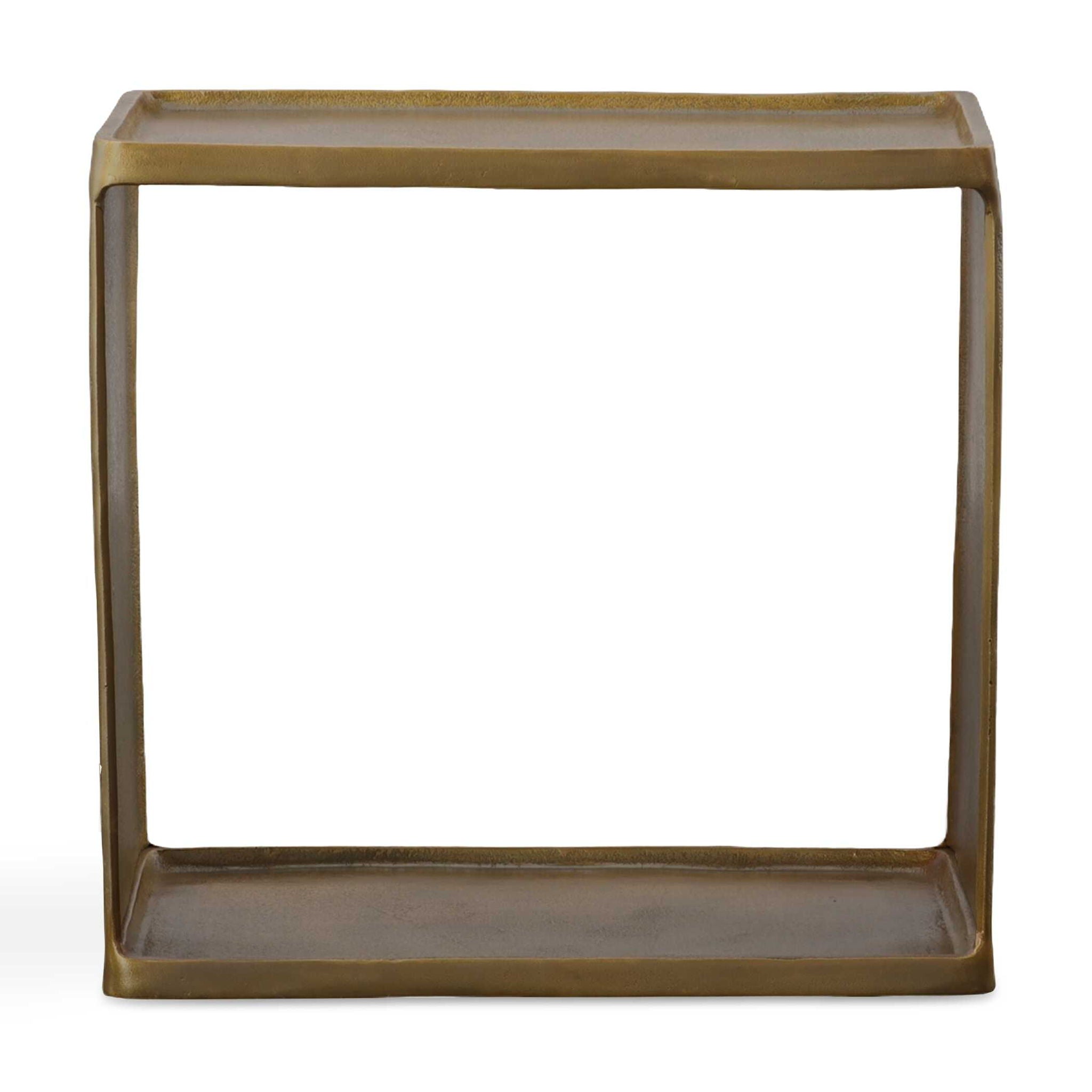 Derwent - Antique Brass Side Table