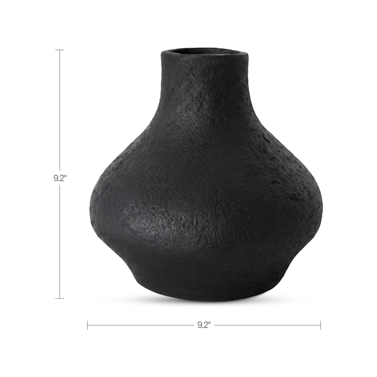 Bern - 9.25" Vessel - Black