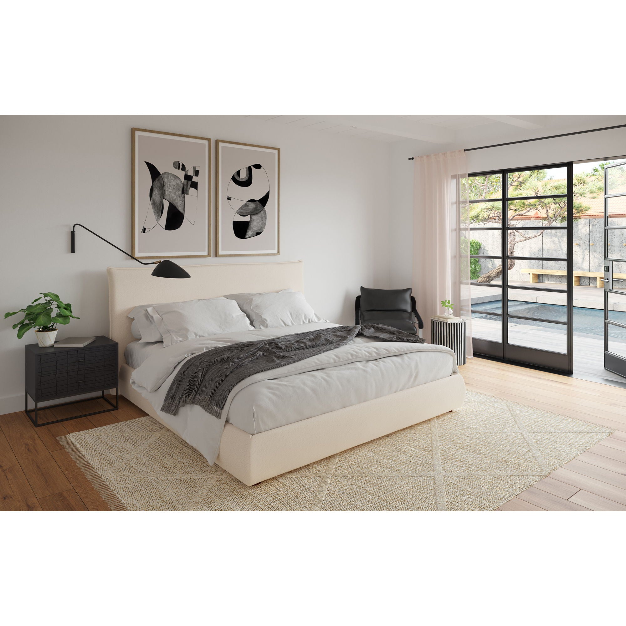 Chameau - Side Table - Black