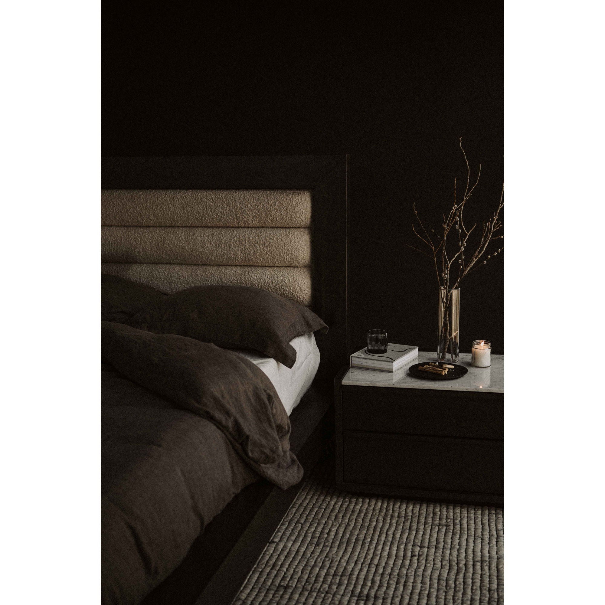 Ashcroft - King Bed - Beige