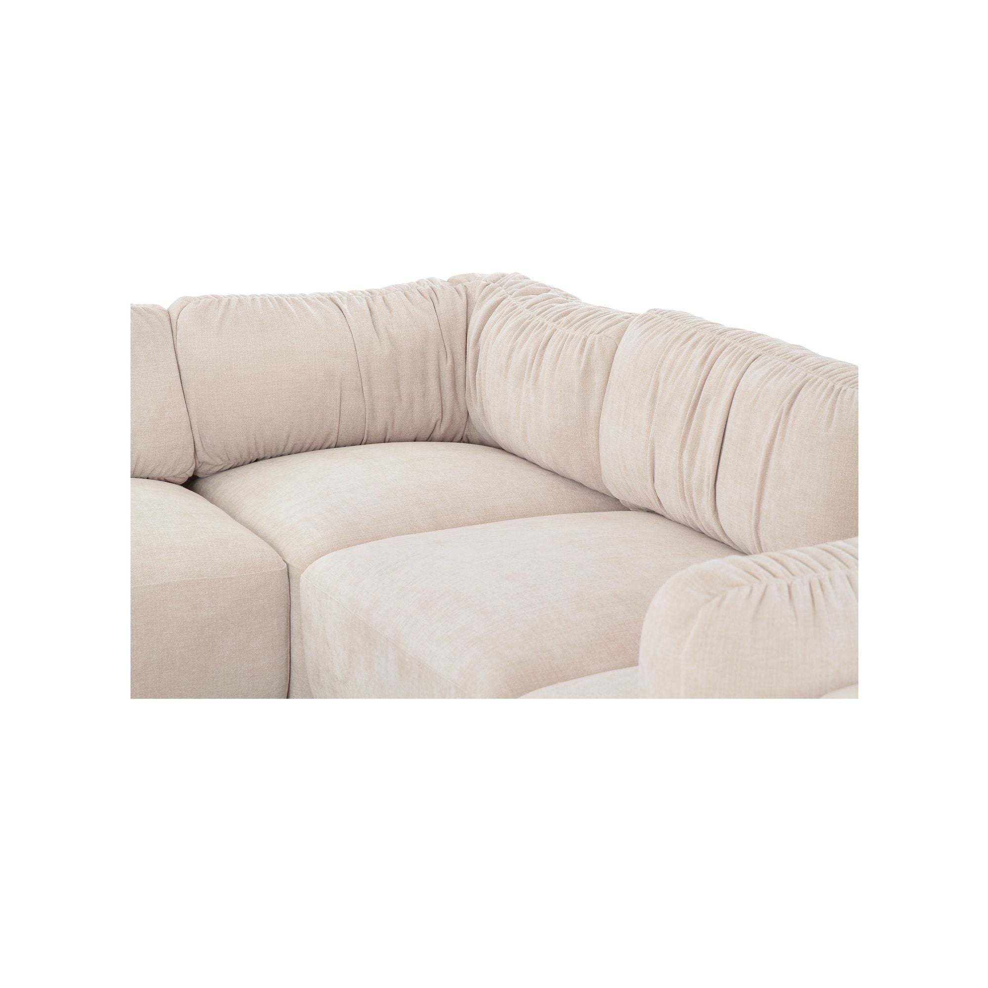 Matina - Classic L Modular Sectional - Oatmeal
