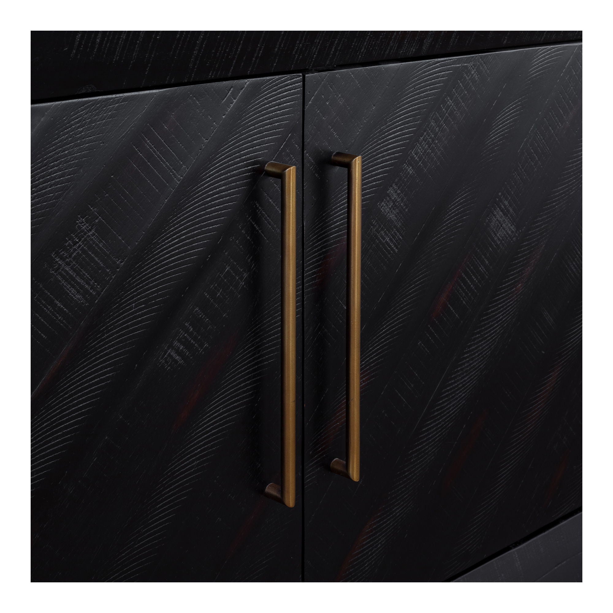 Sicily - 4 Door Sideboard - Black