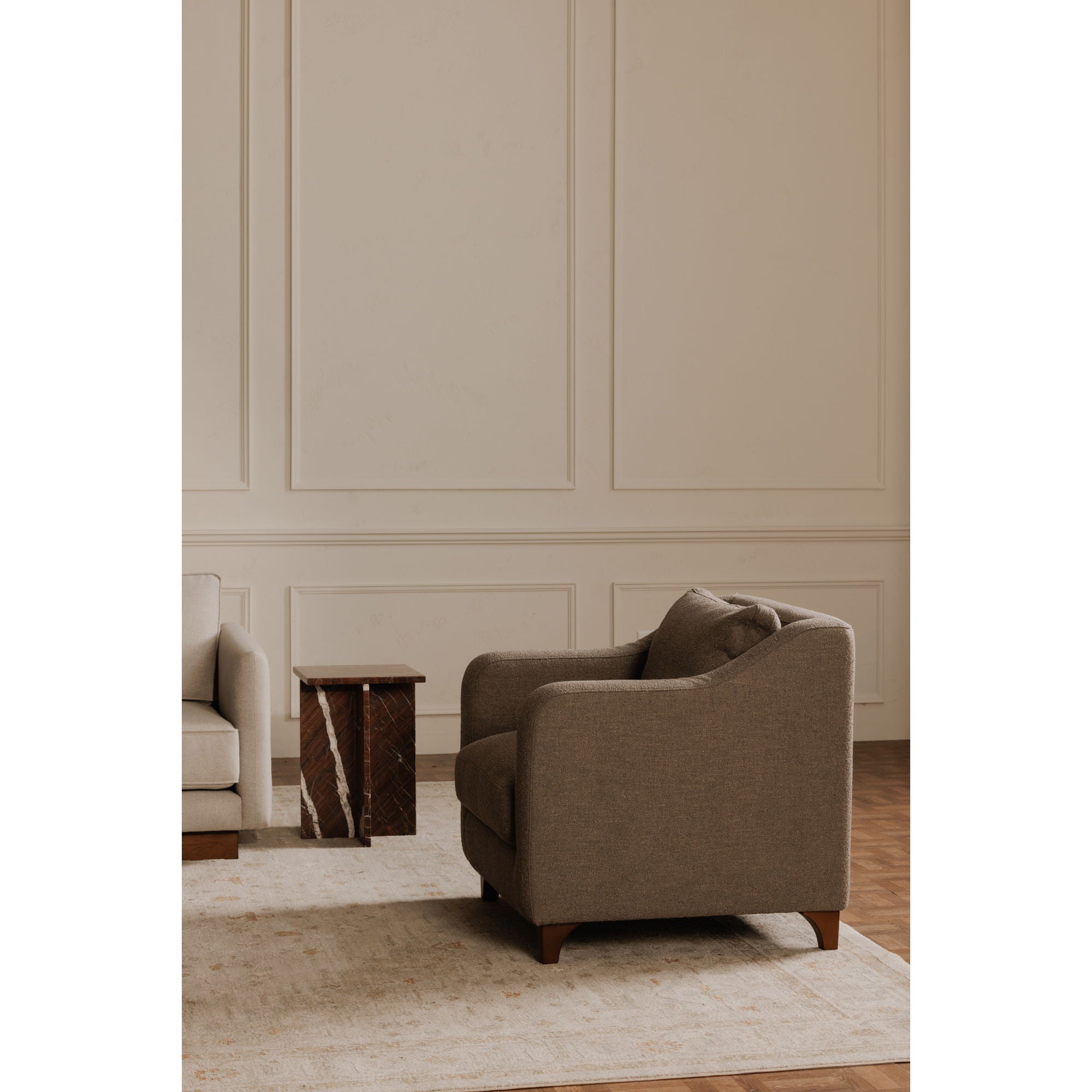 Harmony - Accent Chair - Dark Brown