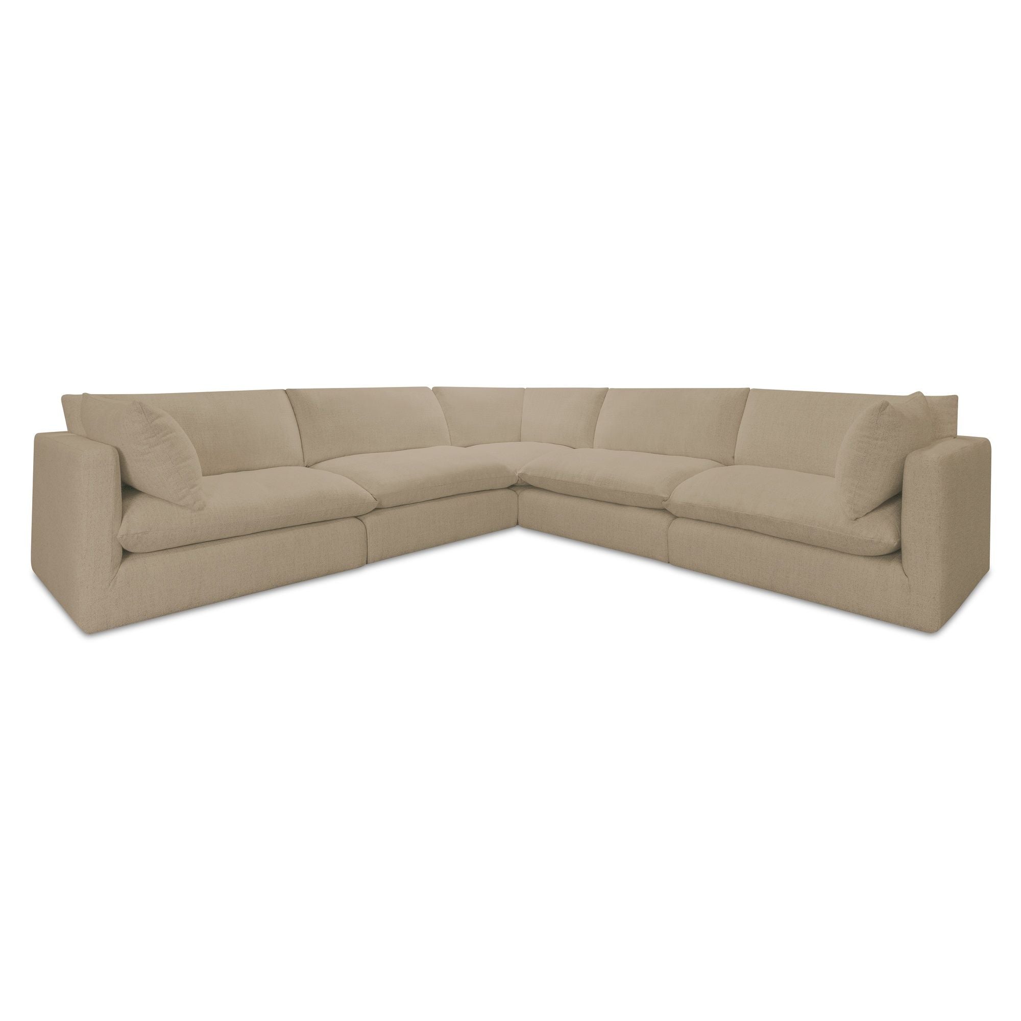 Townes - Classic L Modular Sectional - Sand