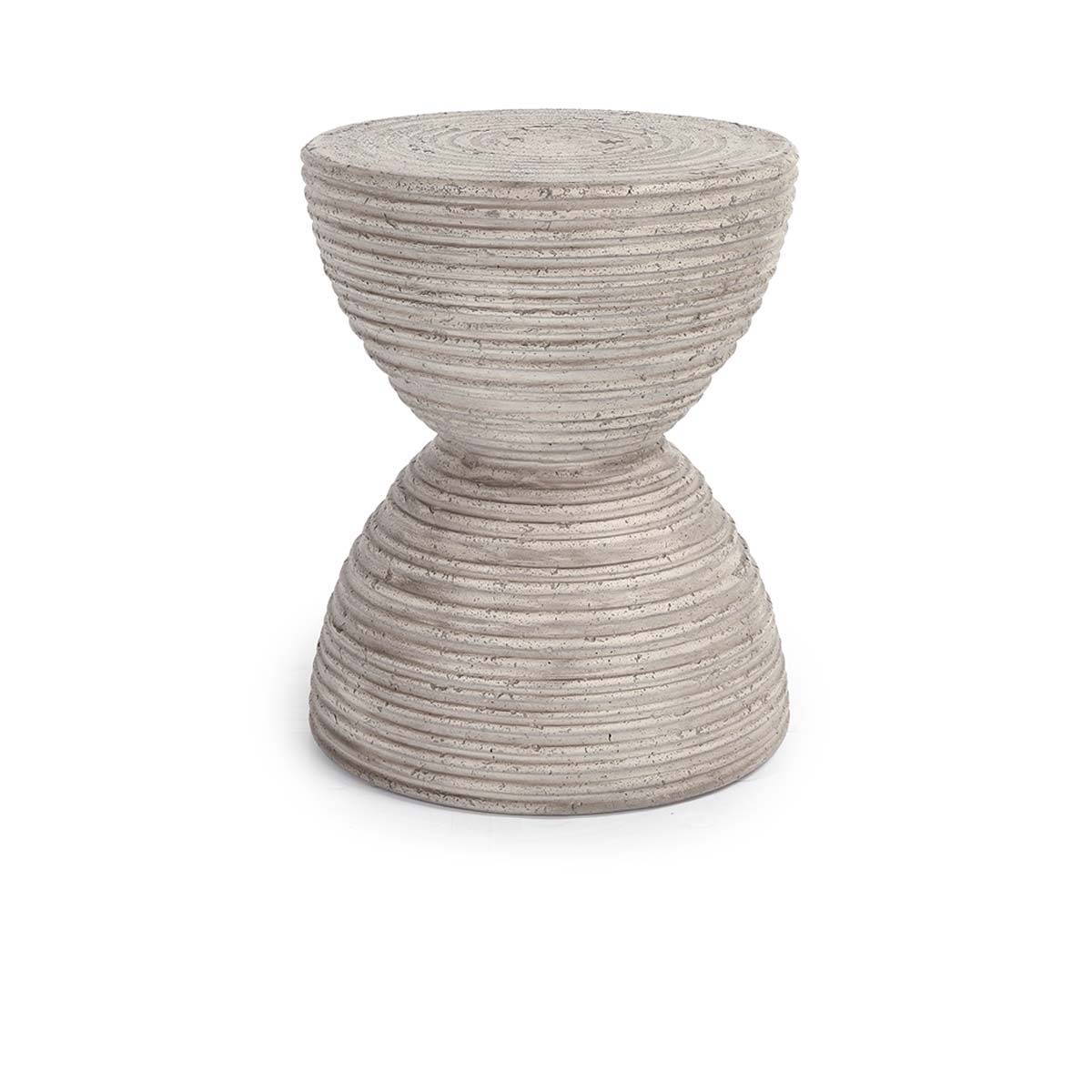 Corey - Outdoor Accent Table - Light Gray