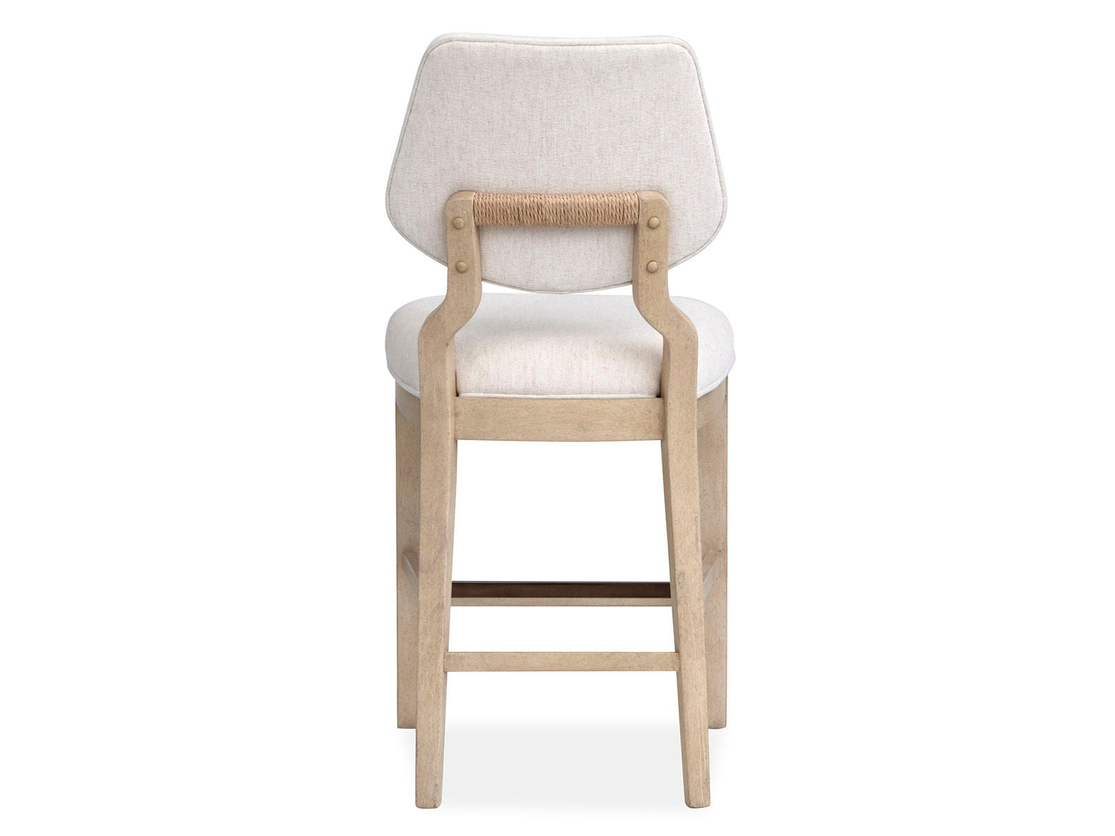 Sunset Cove - Counter Chair With Upholstered Seat and Back (Set of 2) - Sanibel Brown