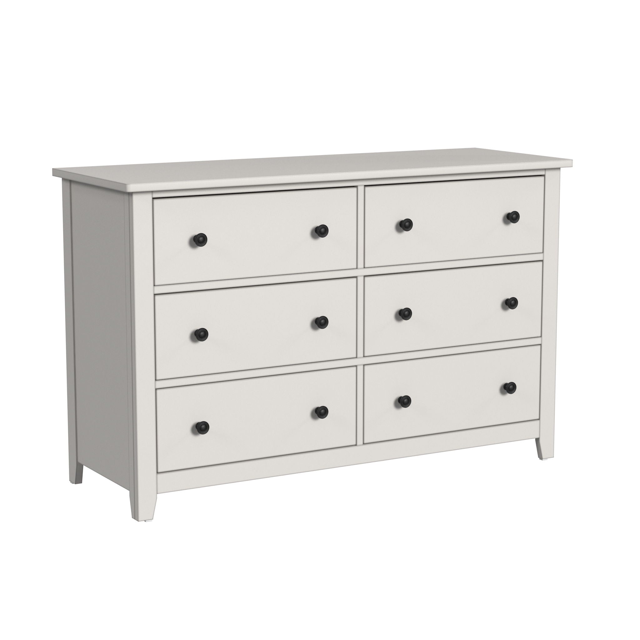 Lodge - 6 Drawer Dresser - Cream