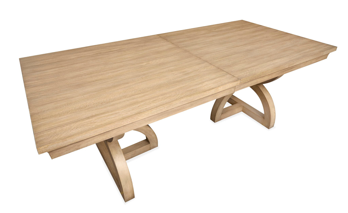 Coventry - Extendable Trestle Dining Table - Honey Wheat