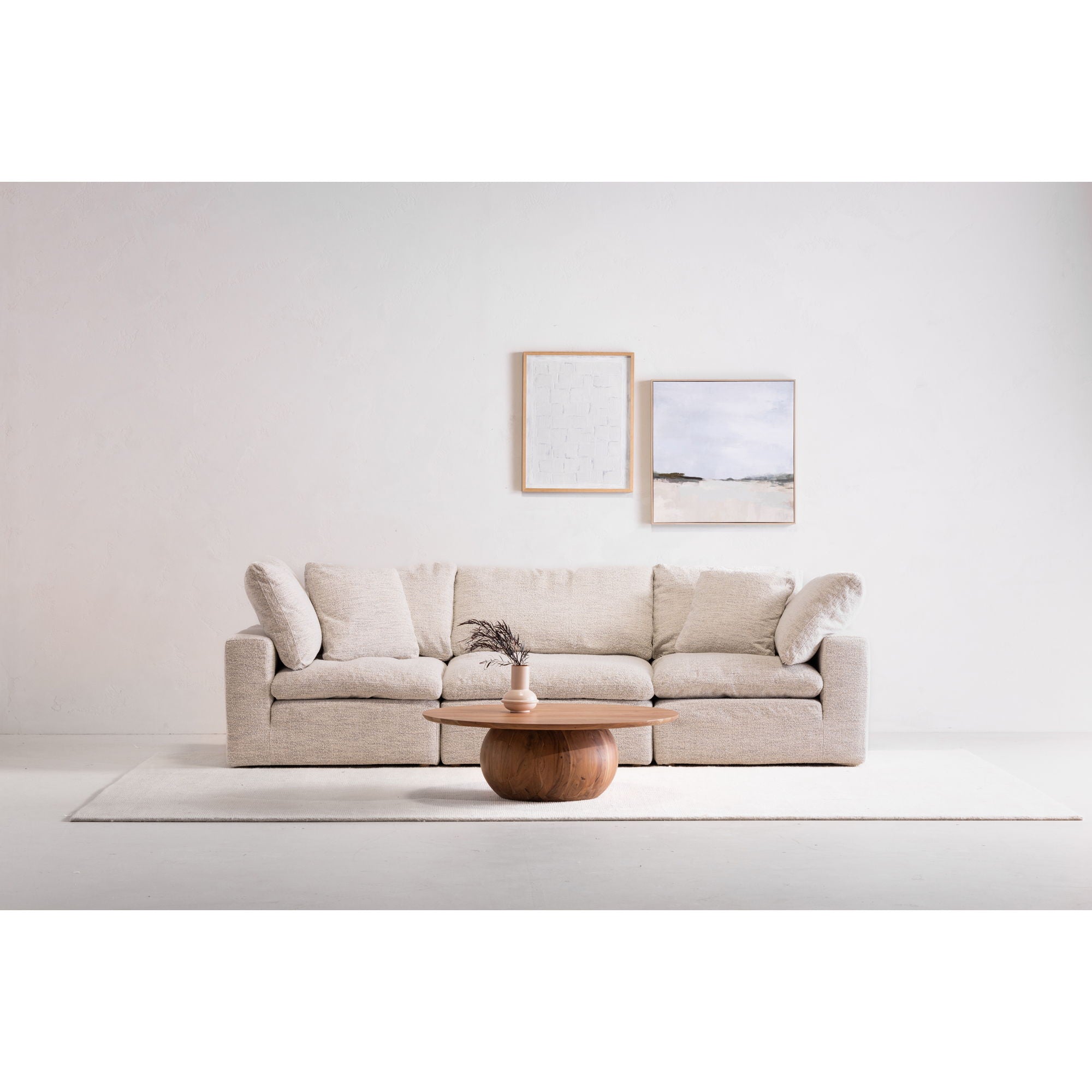 Terra - Condo Corner Chair - White