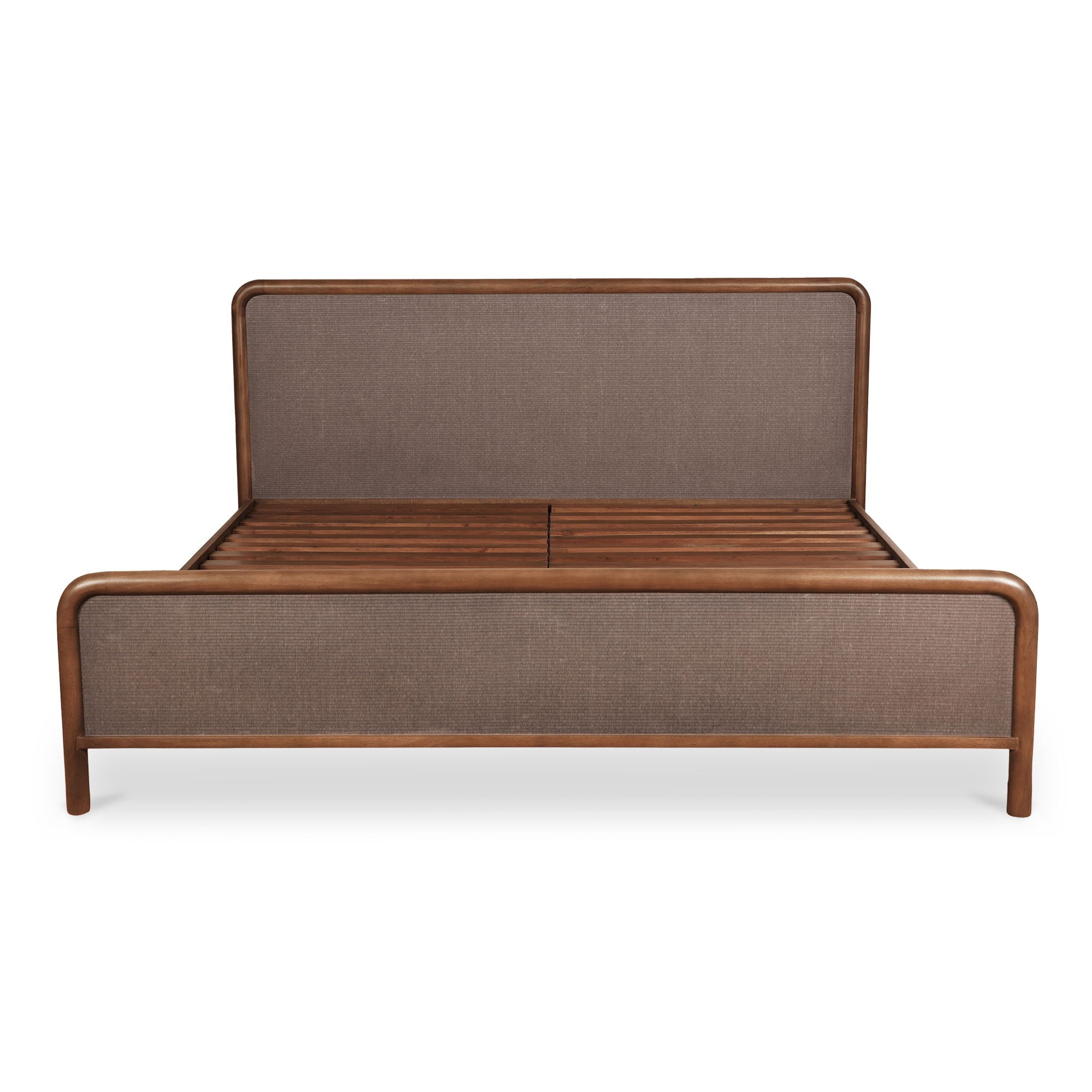 Rye - Queen Bed - Warm Brown