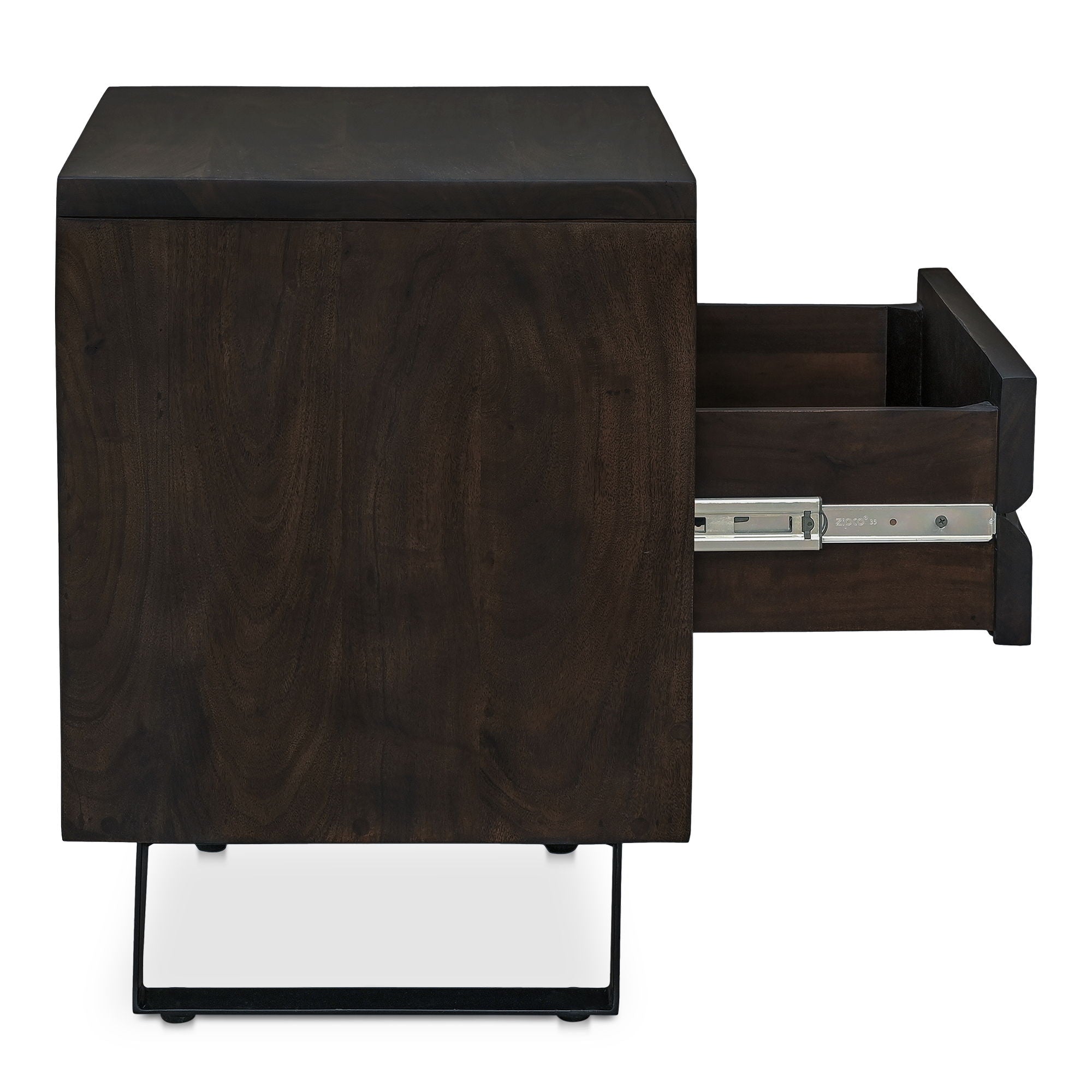 Madagascar - Accent Nightstand - Dark Brown