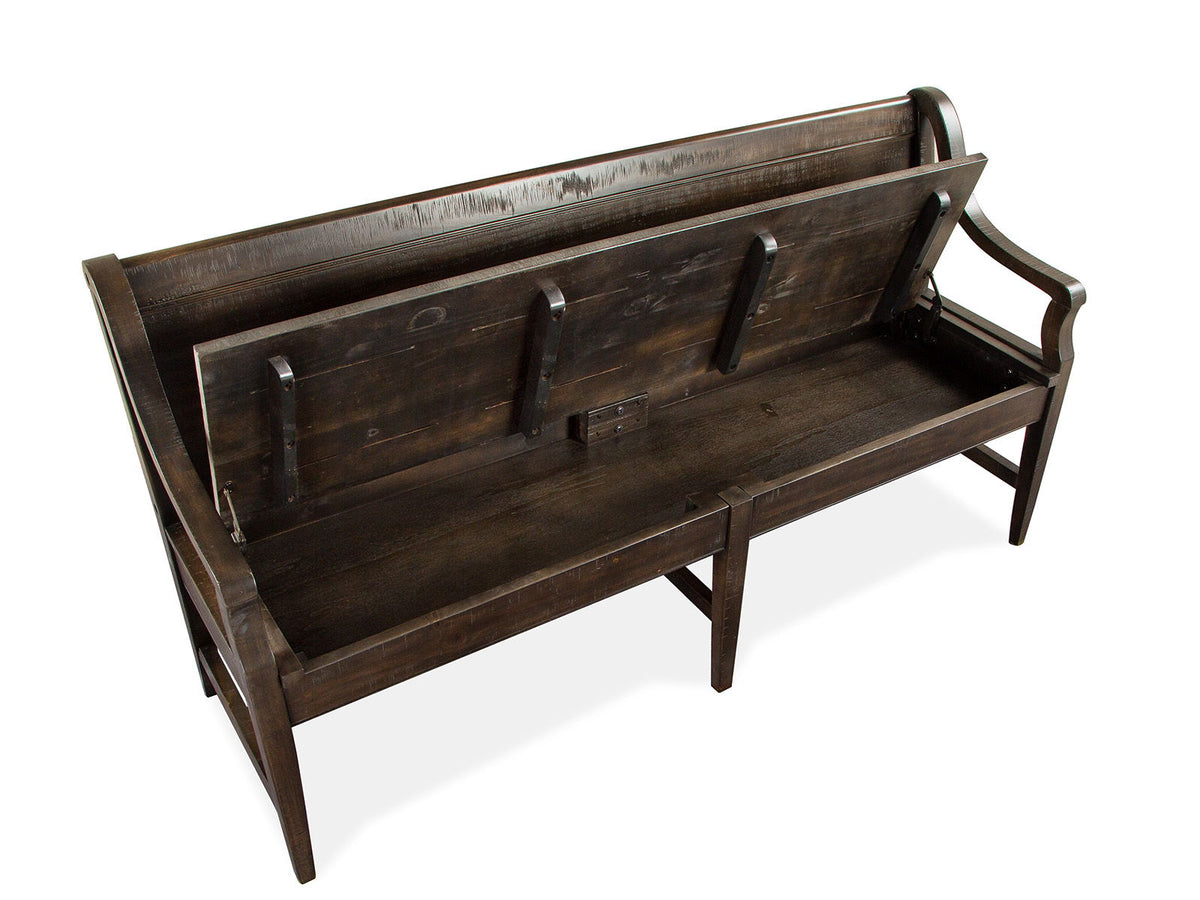 Westley Falls - Bench With Back - Graphite