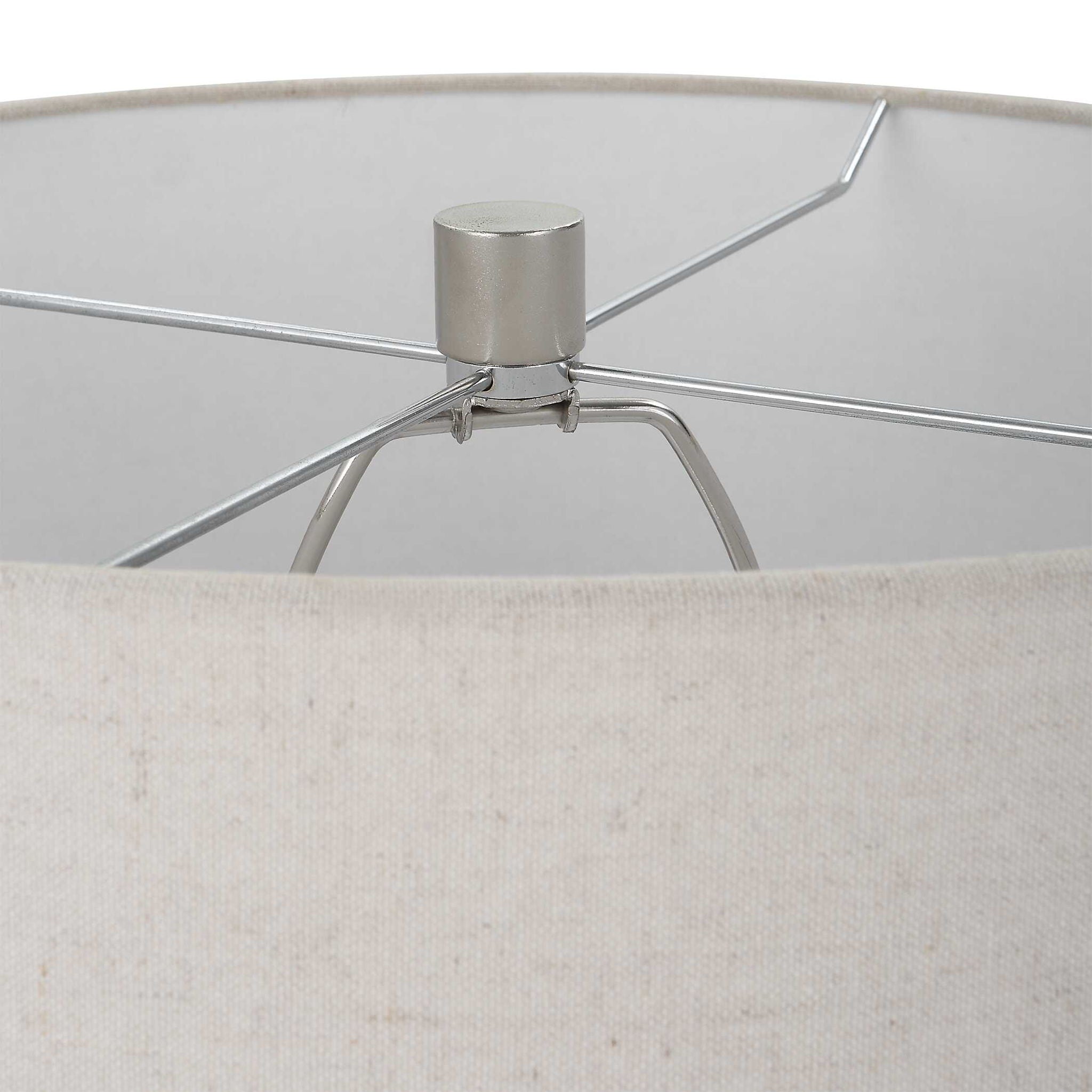 Contour - Metallic Glass Table Lamp - Dark Gray