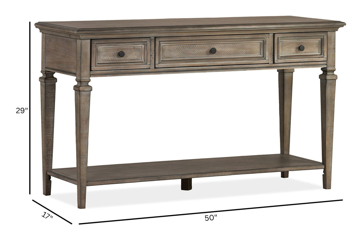 Lancaster - Rectangular Sofa Table - Dove Tail Gray