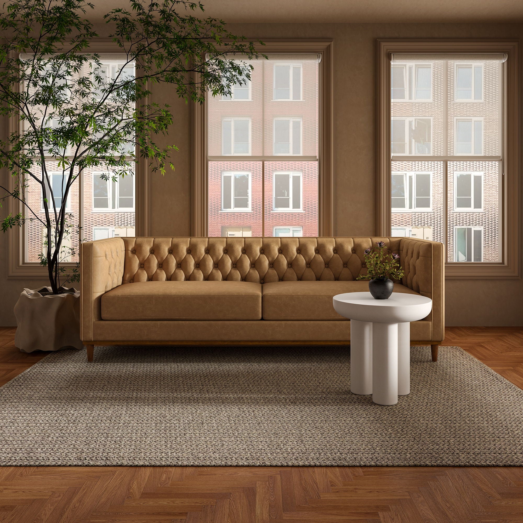 Rocca - Side Table - Cream