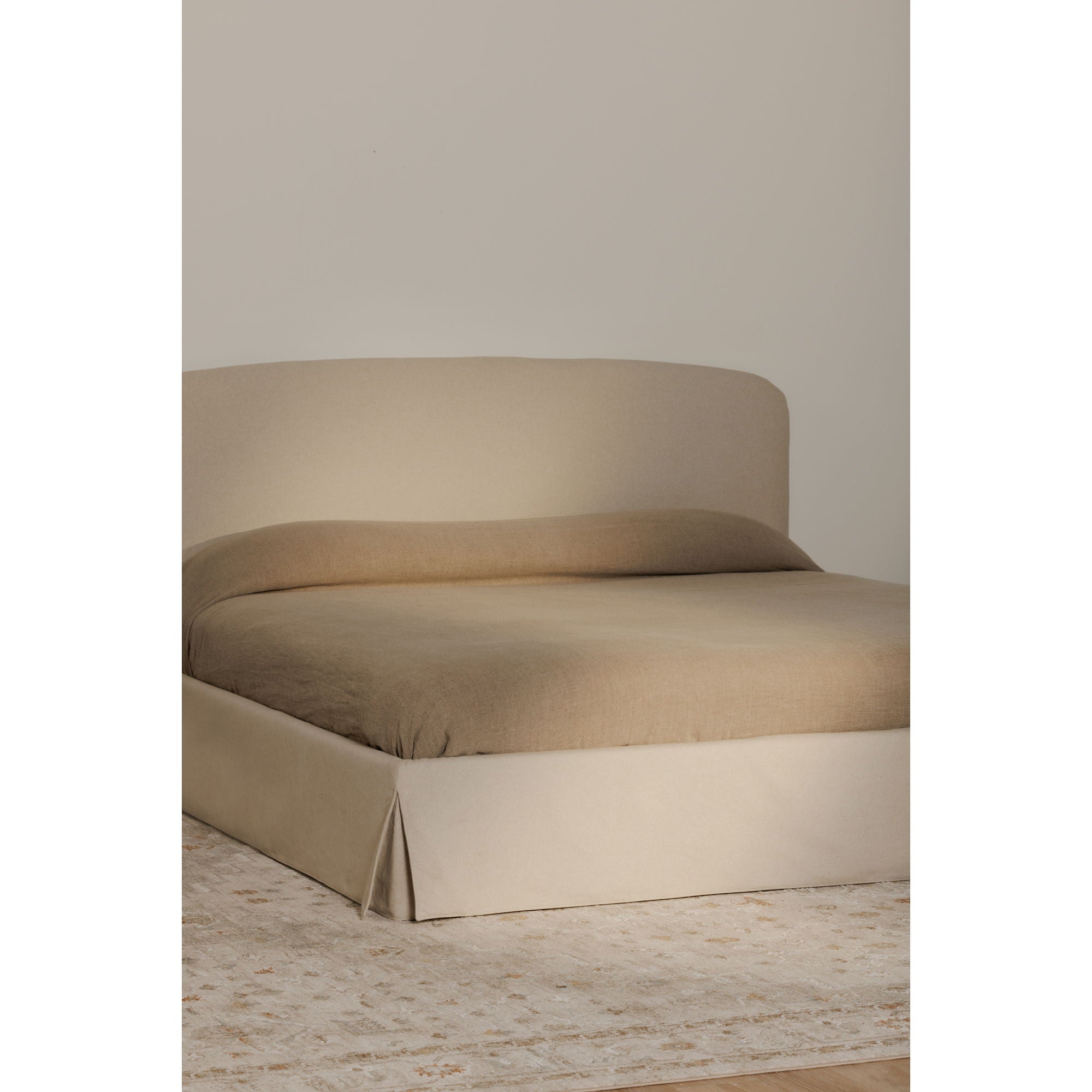 Joan - Queen Storage Bed - Cream