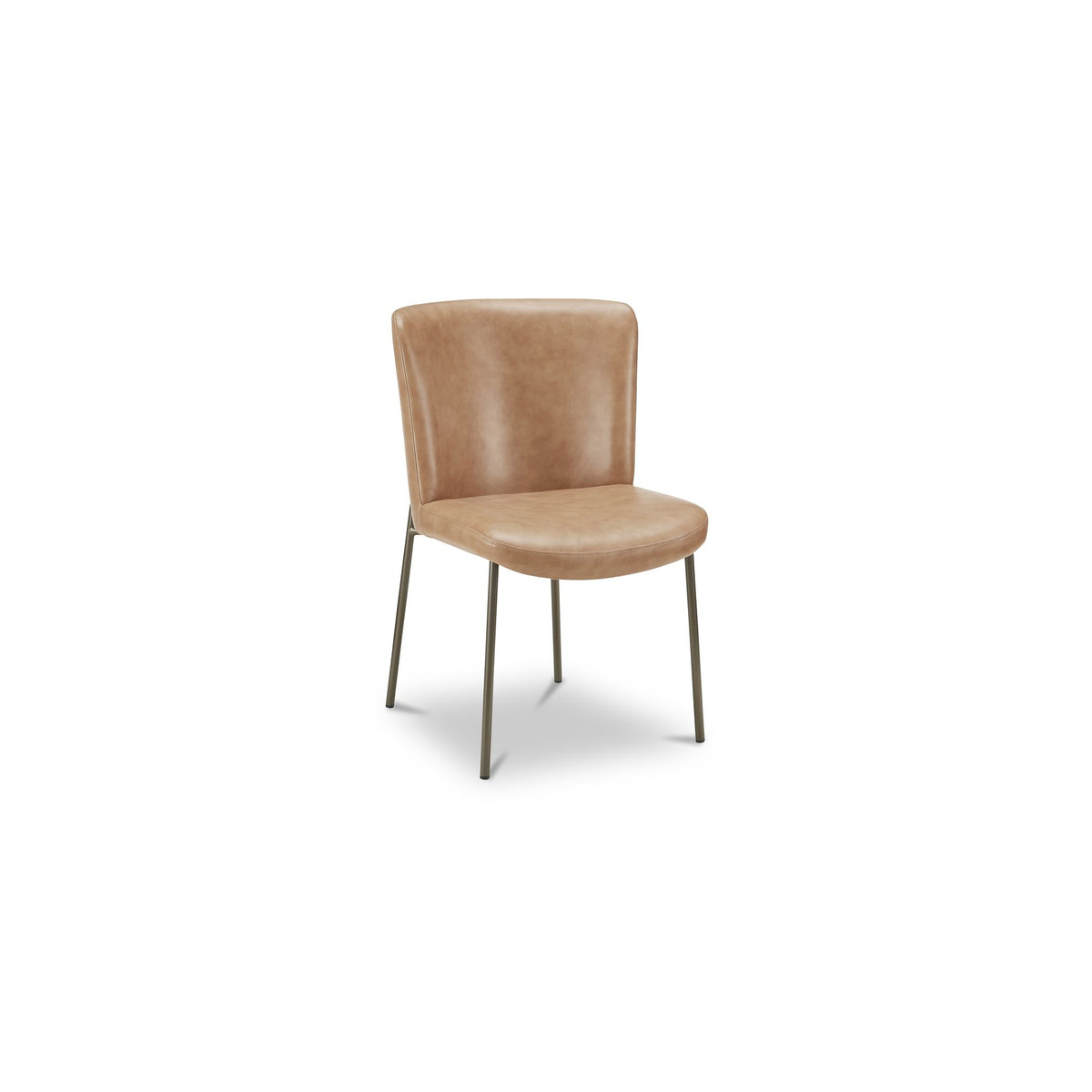 Early - Dining Chair Leather (Set of 2) - Tan