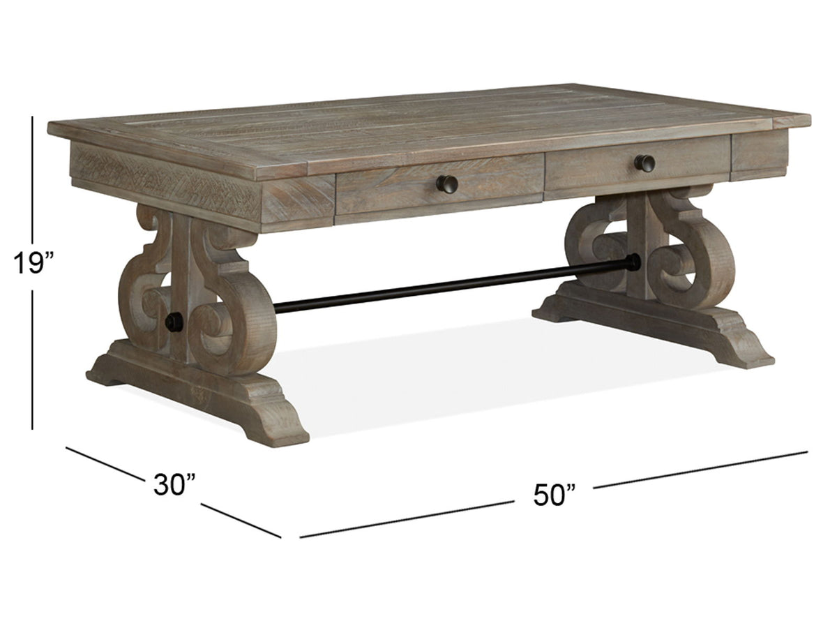 Tinley Park - Rectangular Cocktail Table - Dove Tail Gray