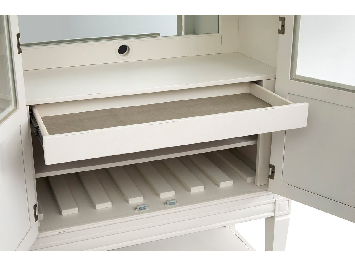 Willowbrook - Display Cabinet - Egg Shell White