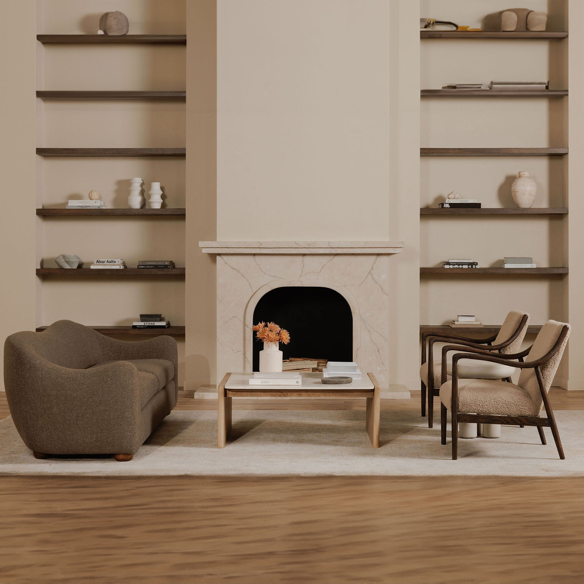 Bria - Sofa - Brown