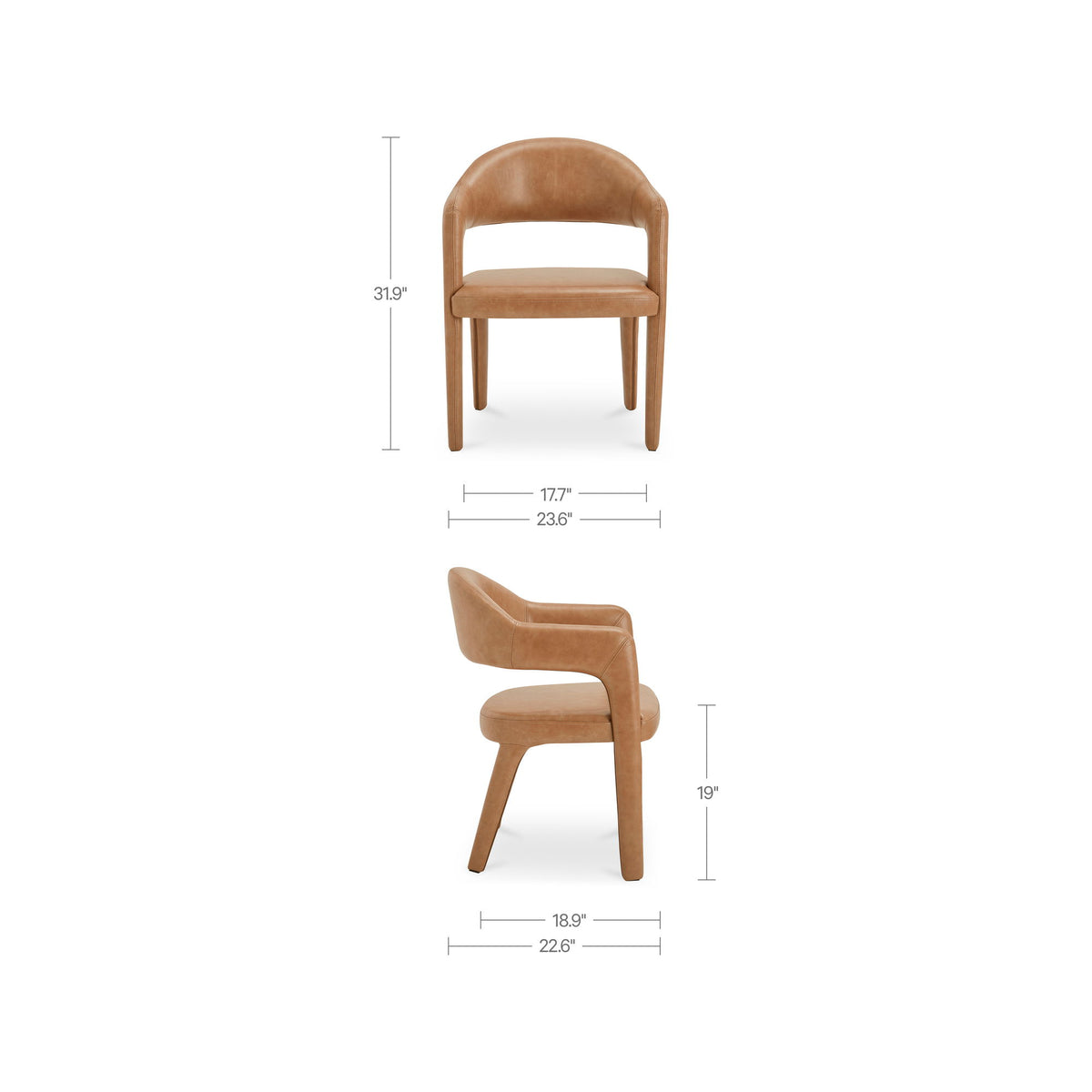 Martens - Dining Chair - Brown