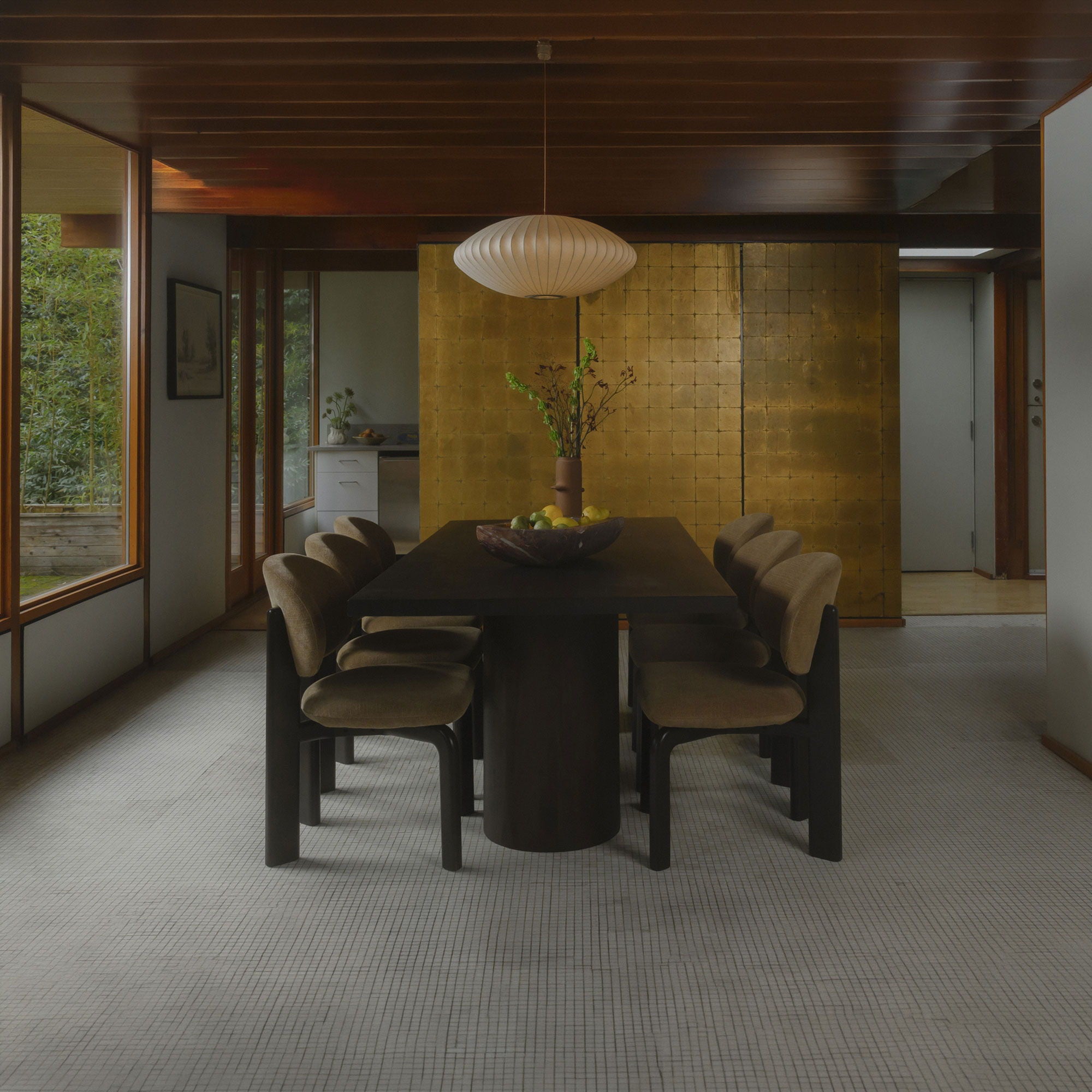 Hadley - Dining Table Small - Warm Brown