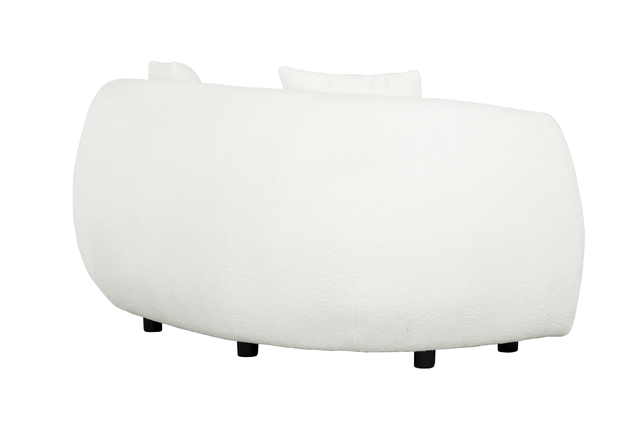 Beautiful Modern Curved Loveseat